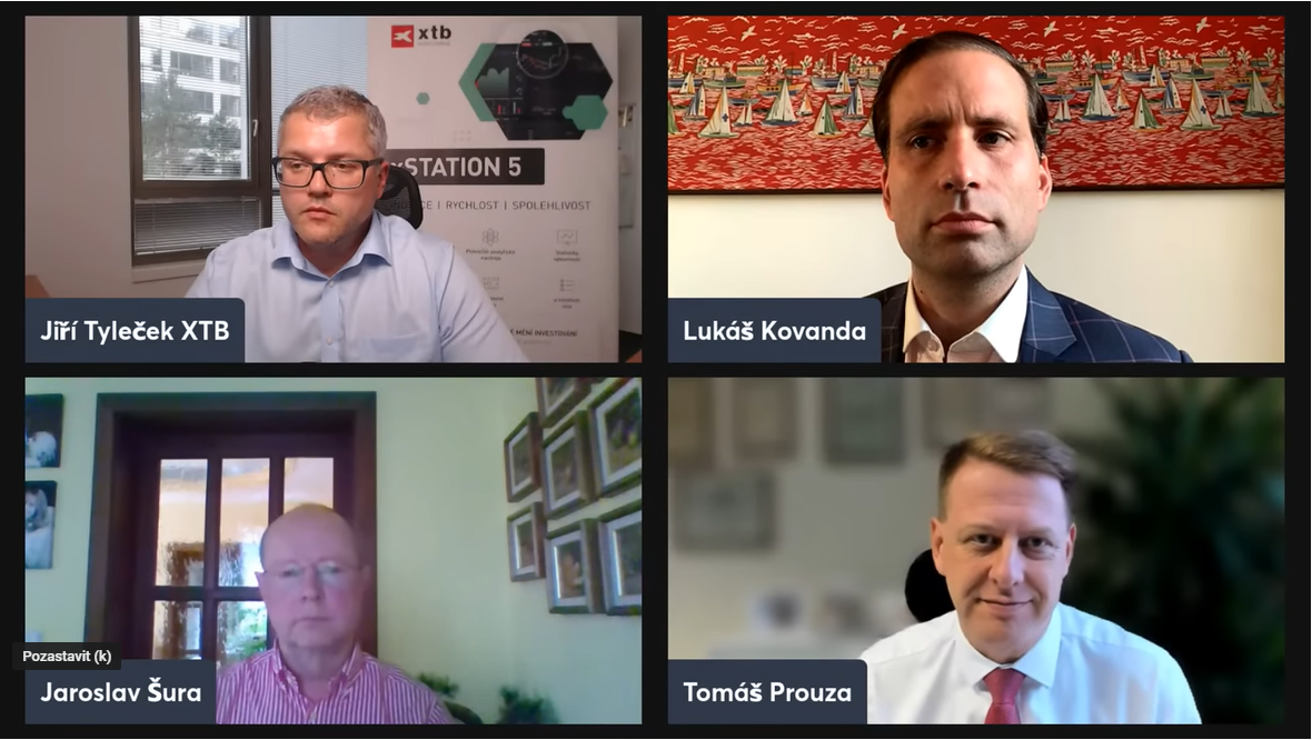 video conference panel