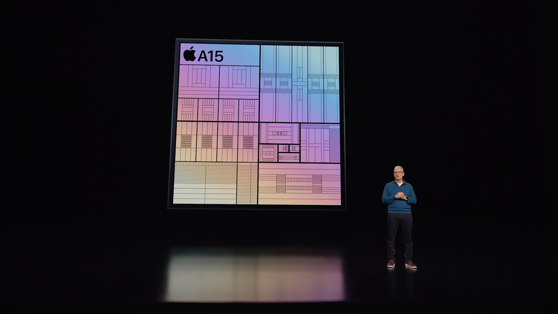 apple a15 chip presentation