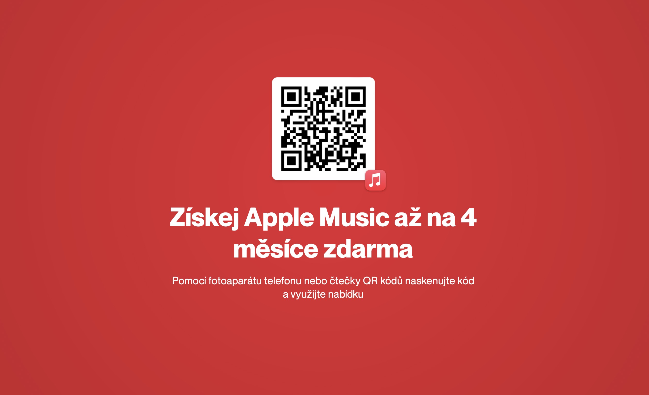 apple music qr code promotion