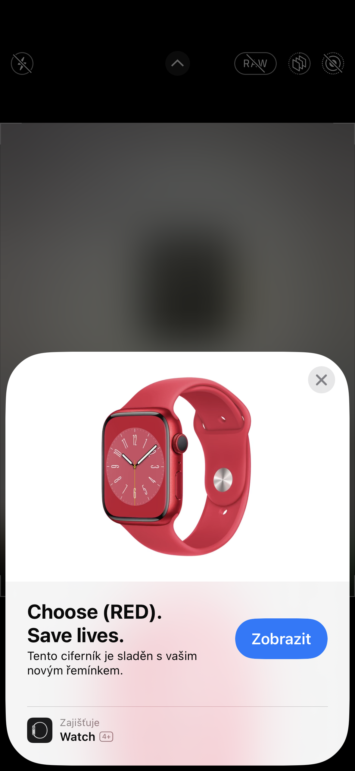apple watch red band