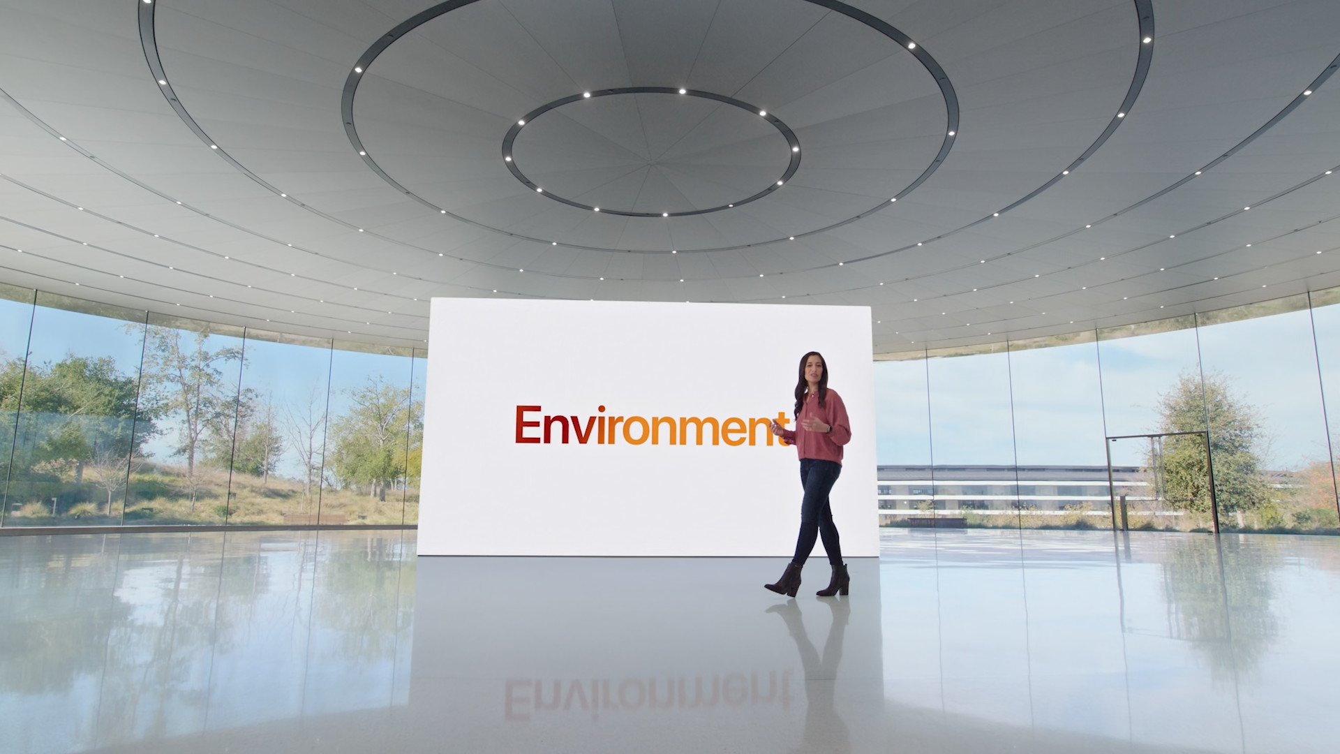 environment presentation stage