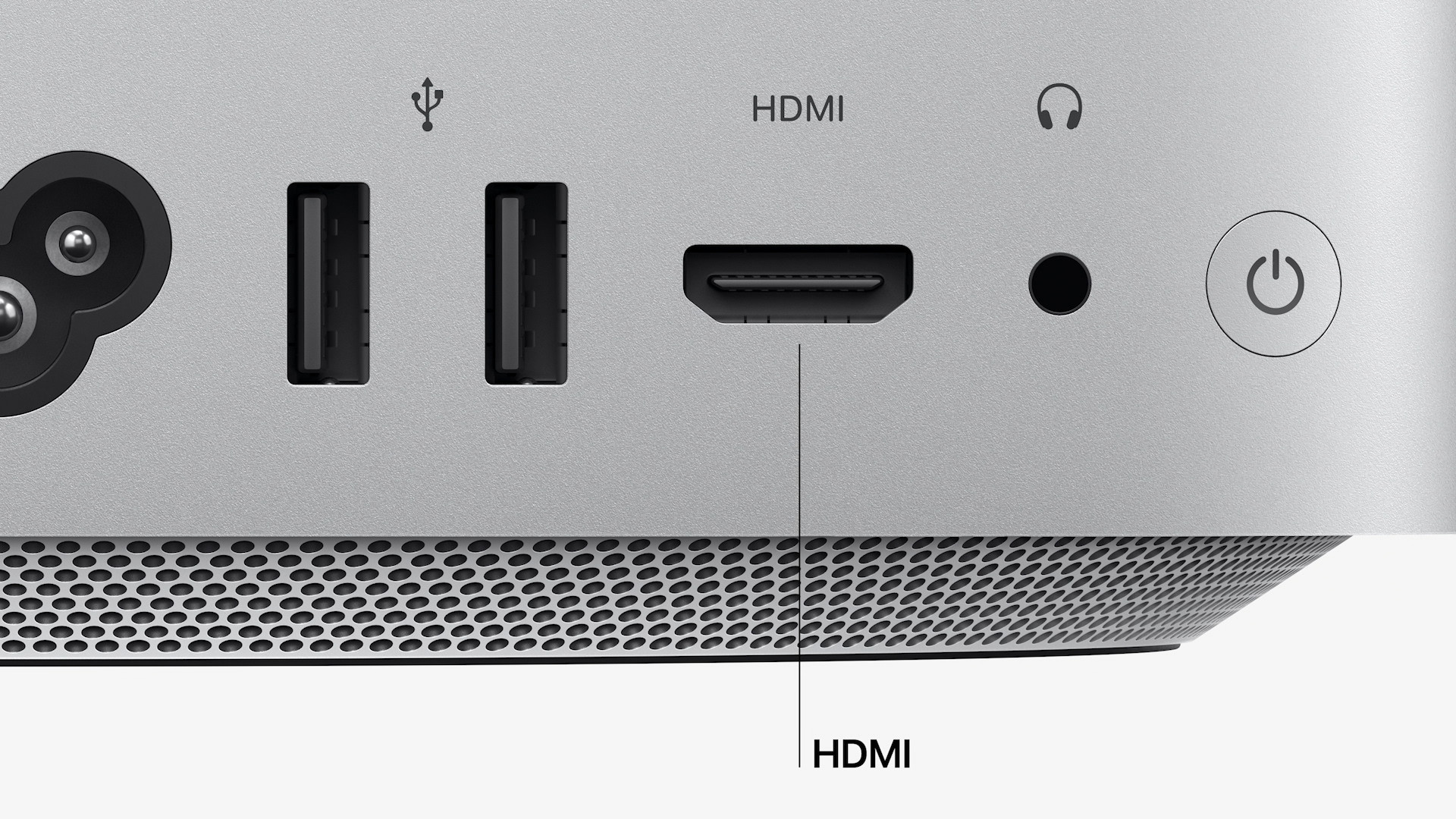 hdmi port closeup
