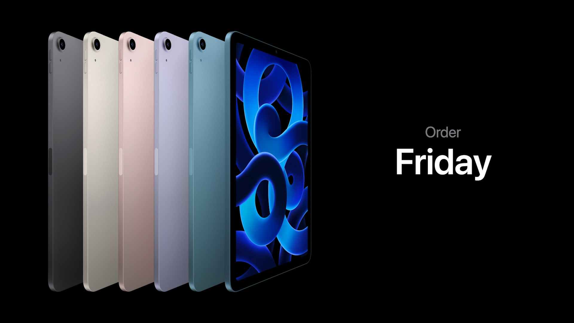 ipad air order friday