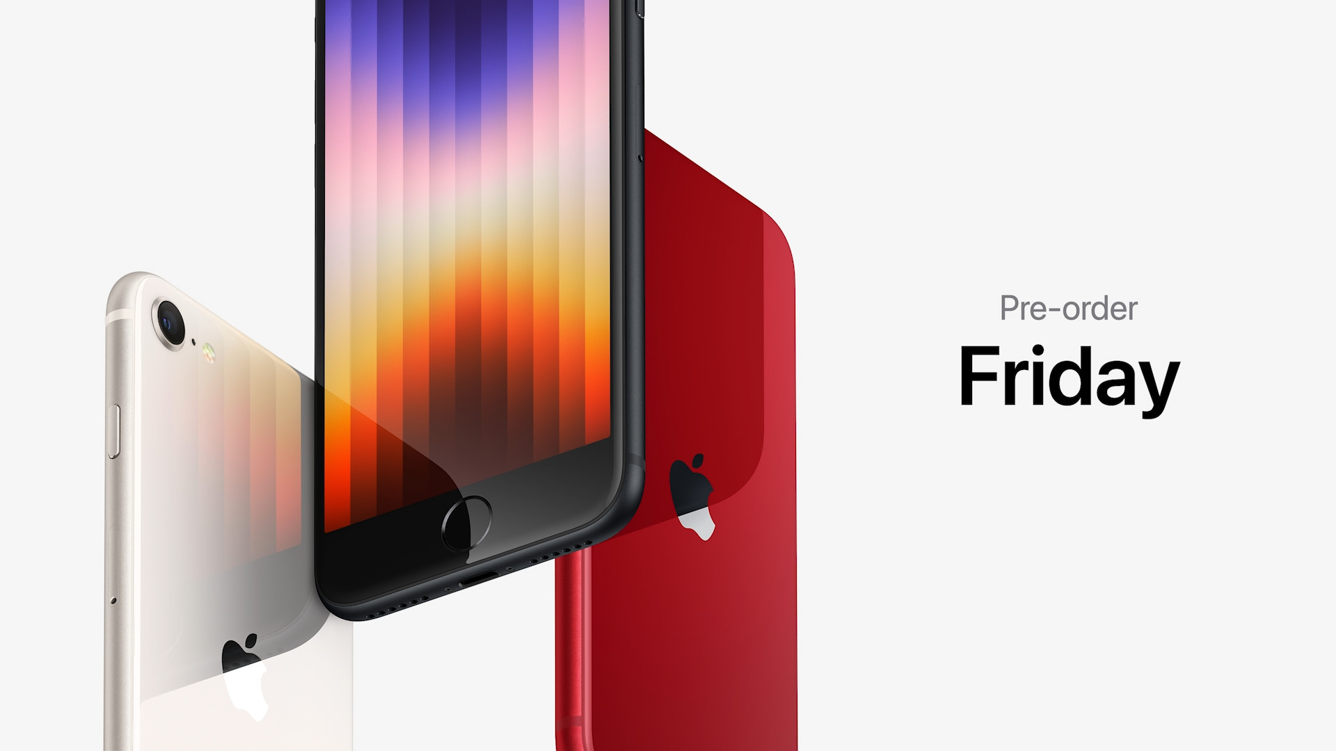 iphone se preorder announcement