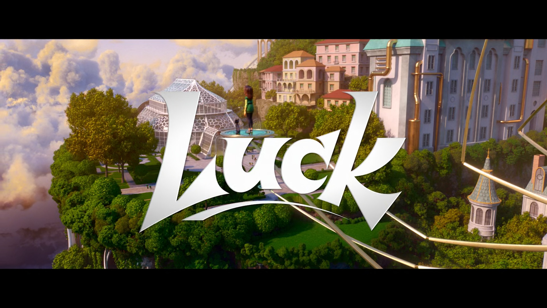 luck movie title scene