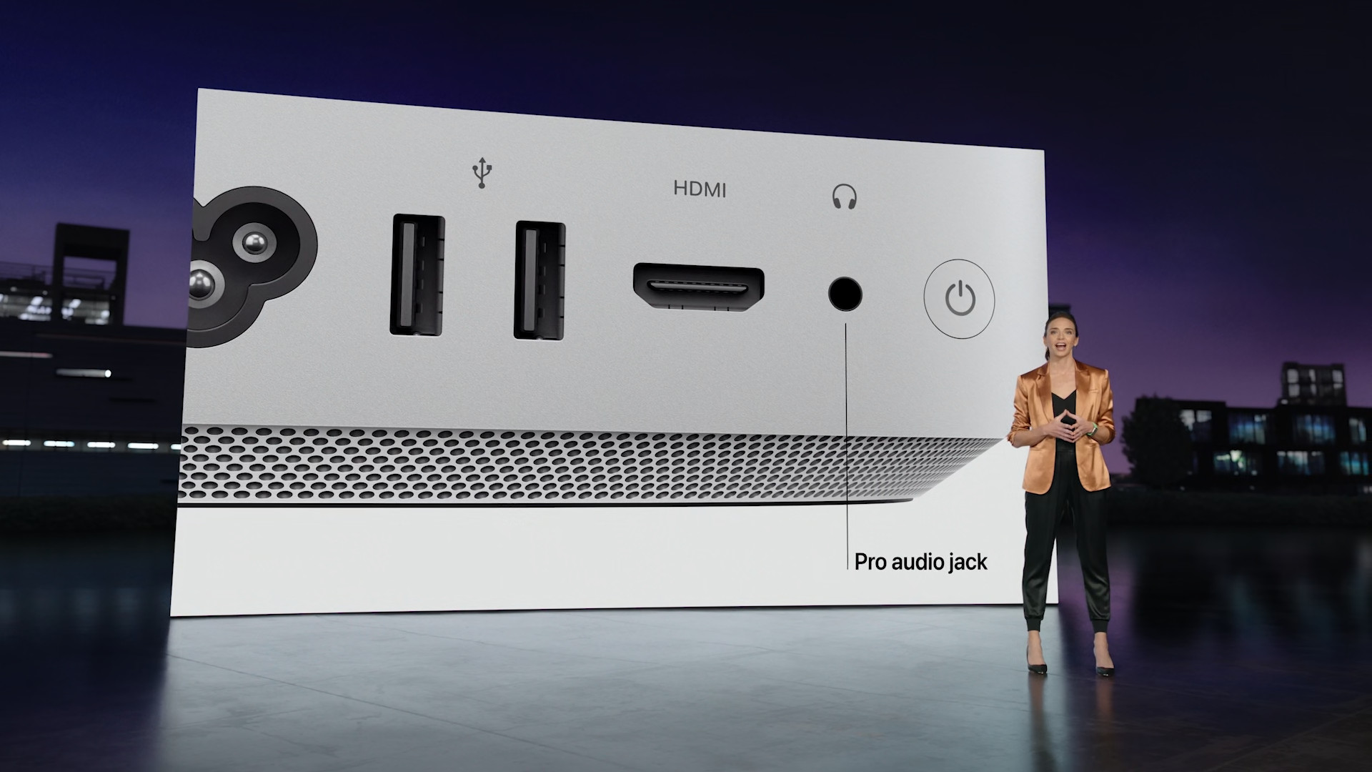 presentation audio jack slide