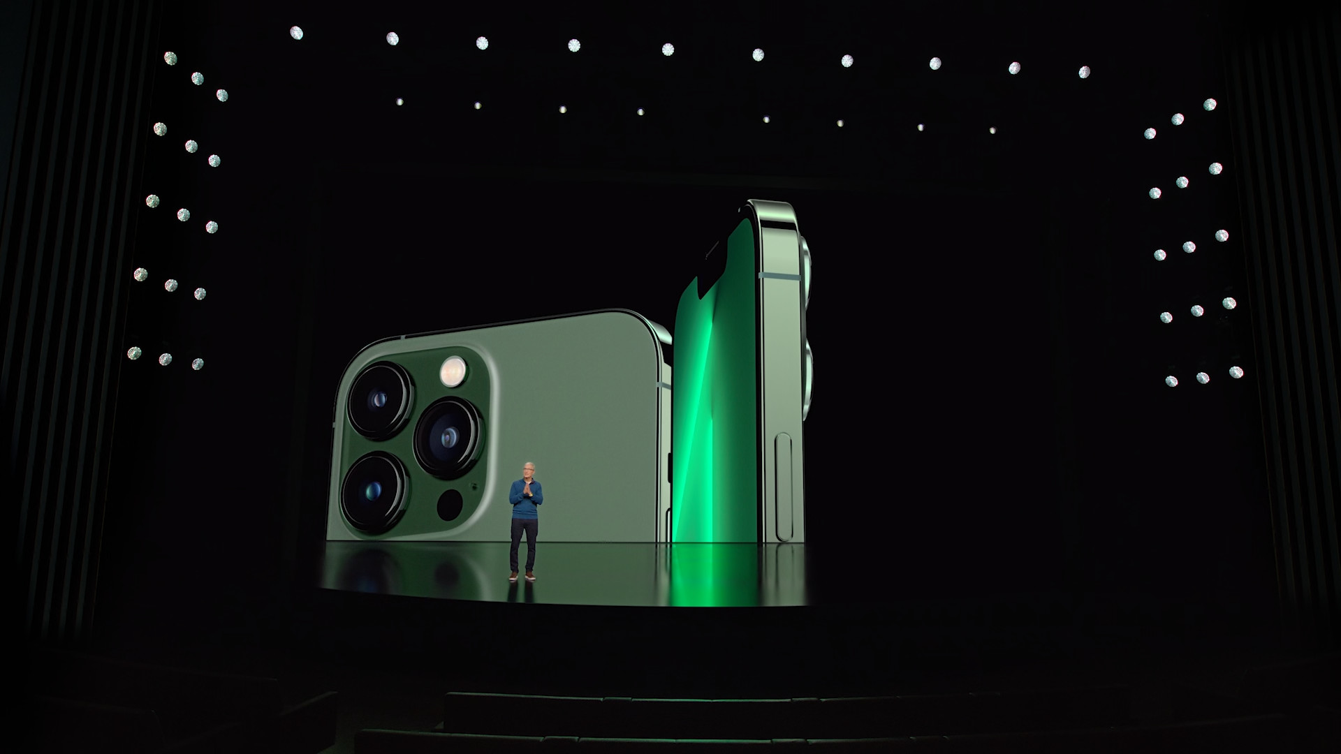 smartphone closeup side view