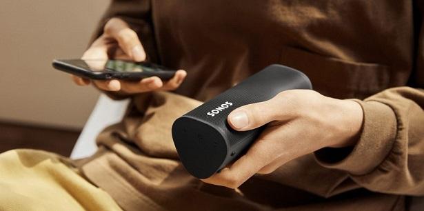 sonos speaker and phone