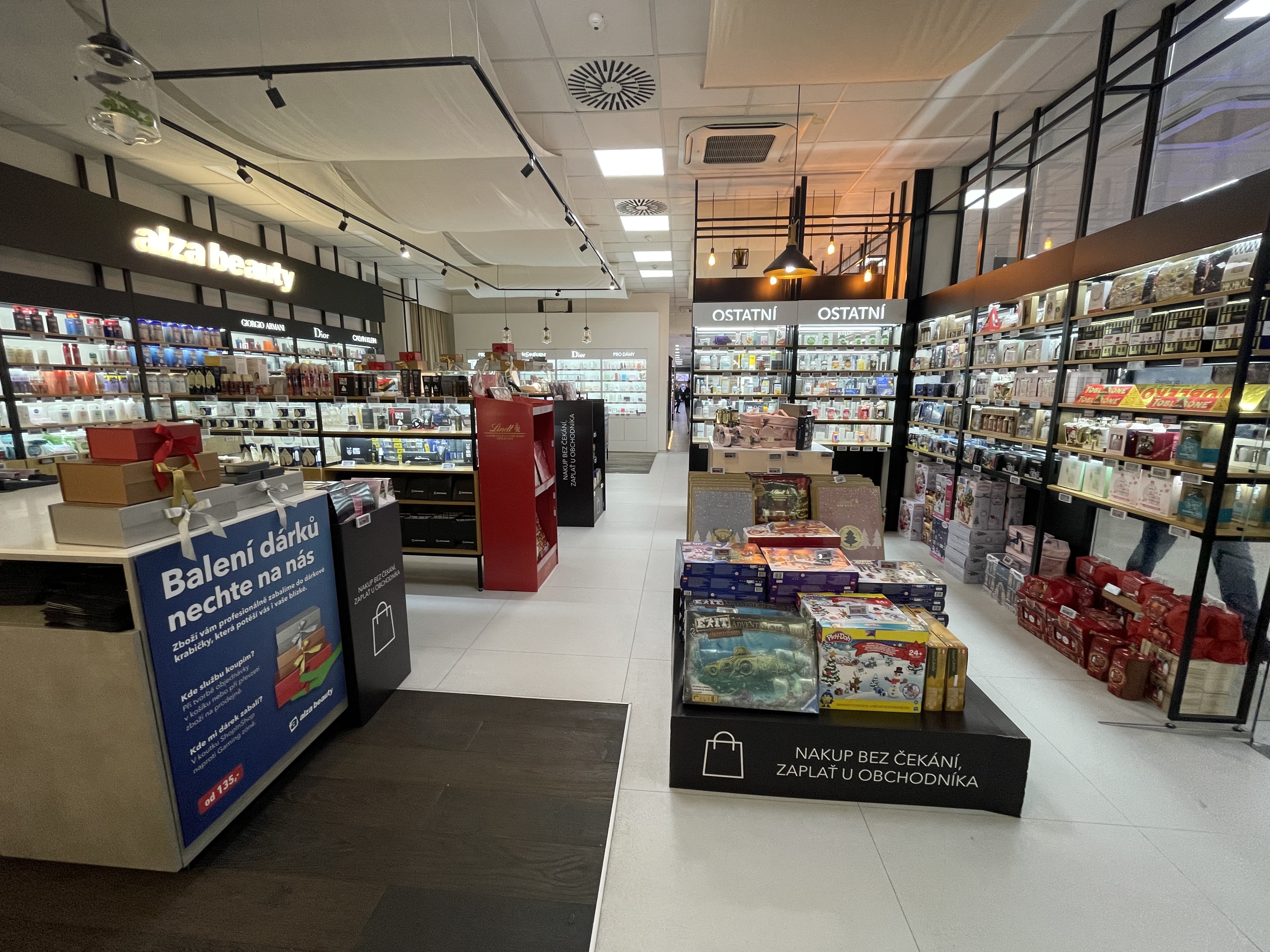 store interior overview