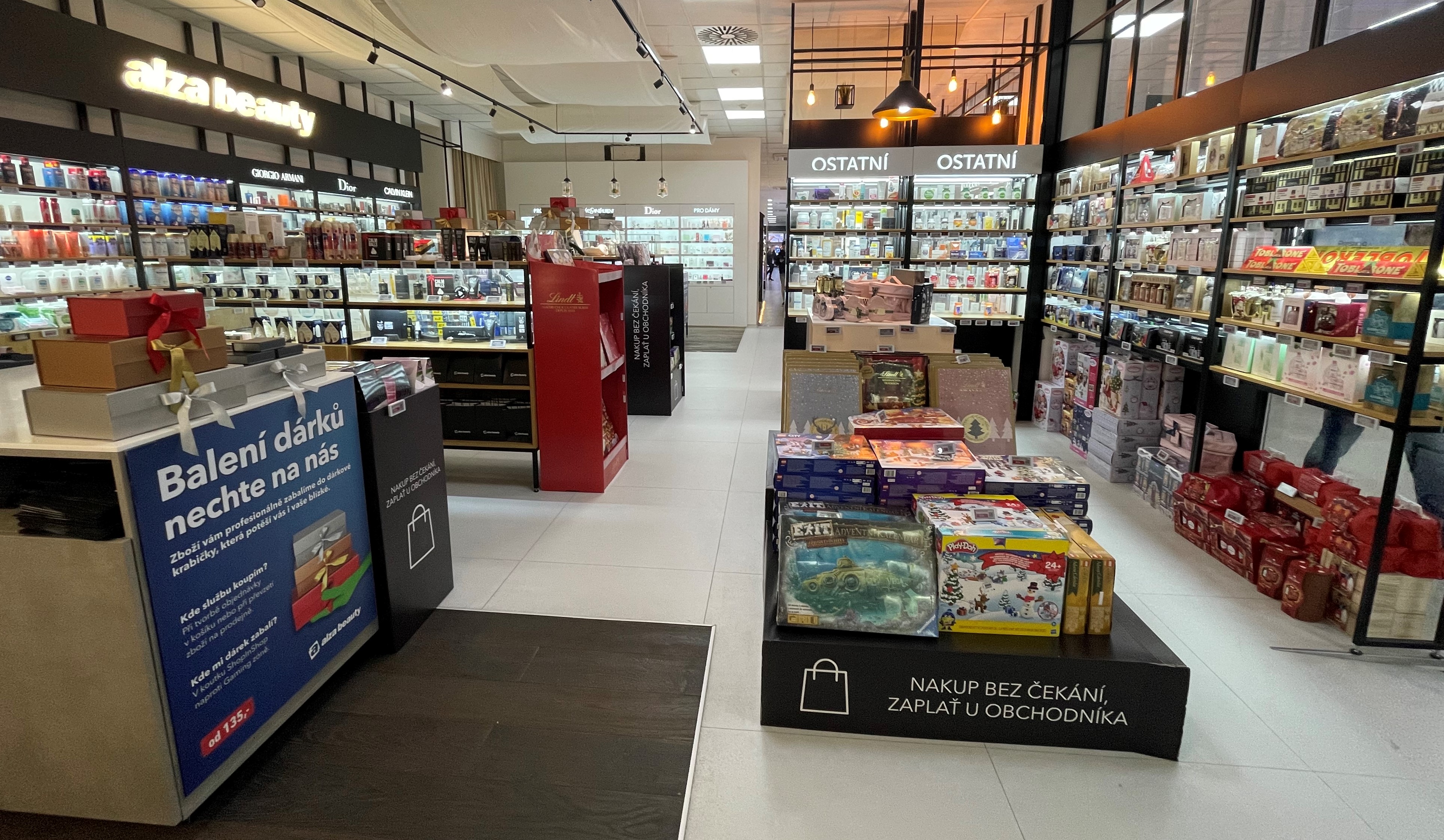 store interior wide view