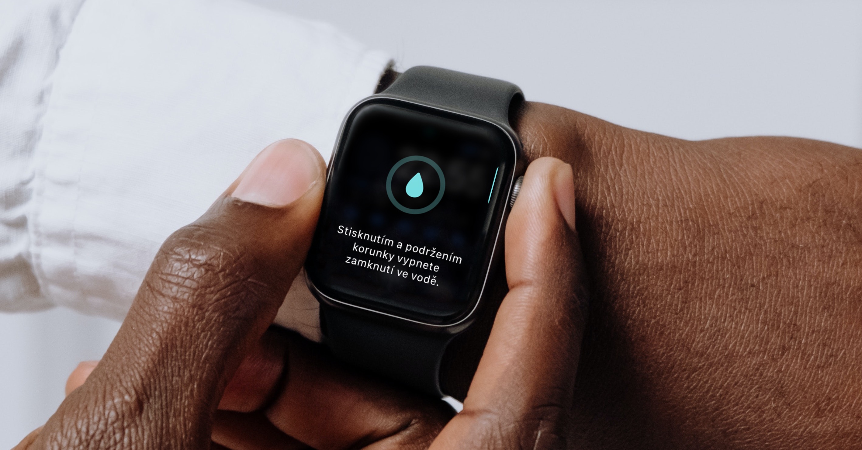 vodní zámek watchos apple watch