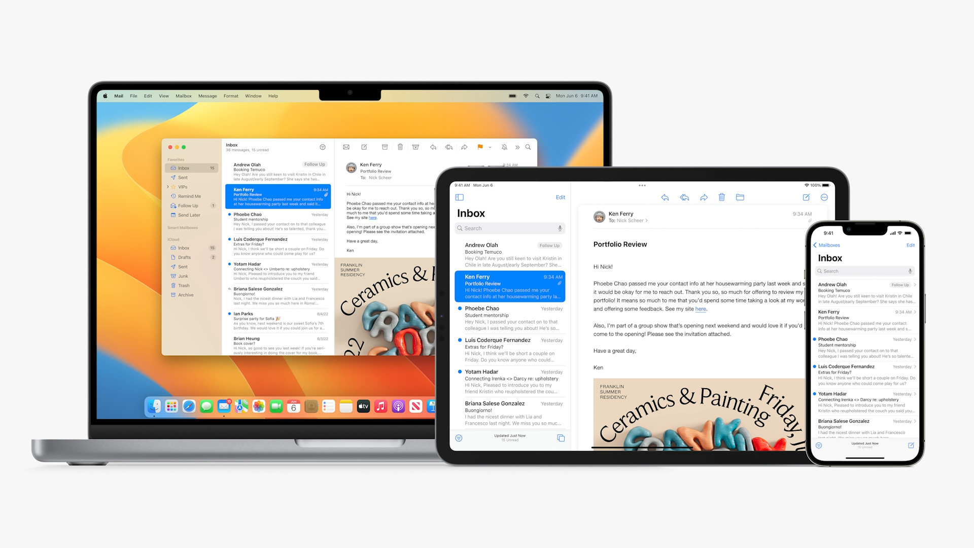 apple devices mail app