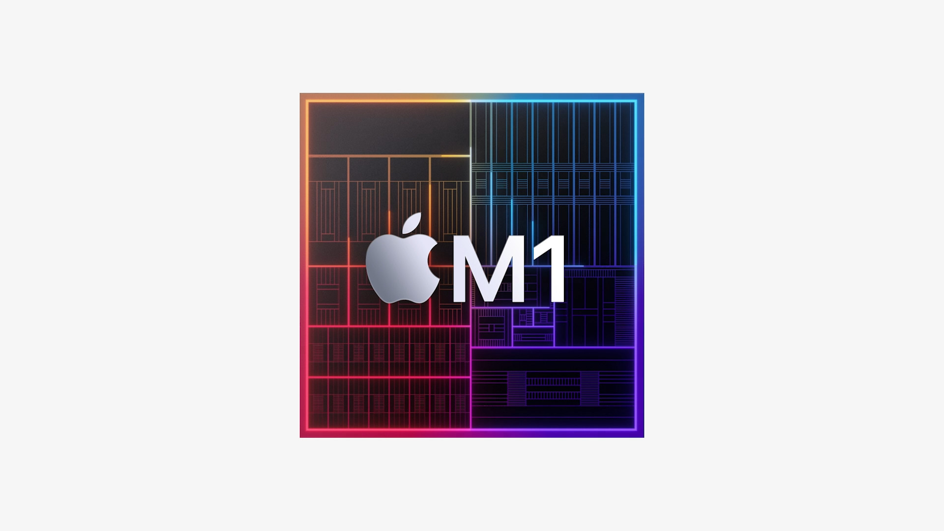 apple m1 chip graphic
