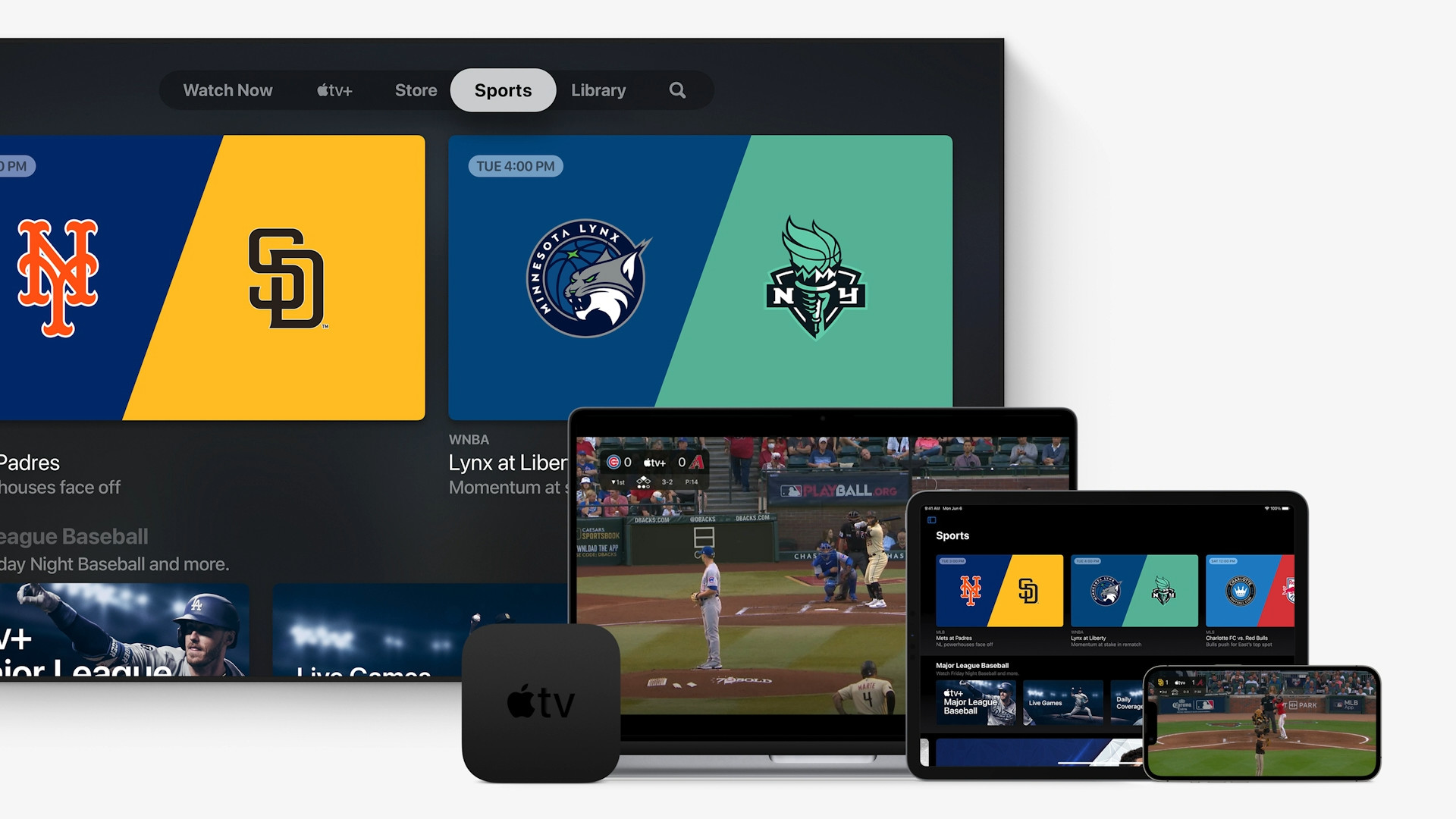 apple tv sports streaming