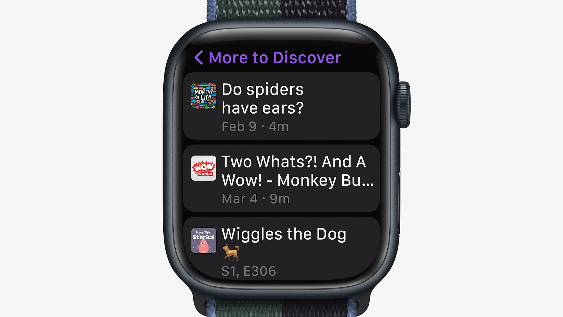 apple watch discover