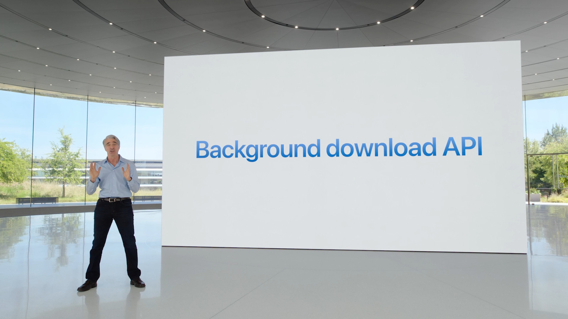 background download api presentation