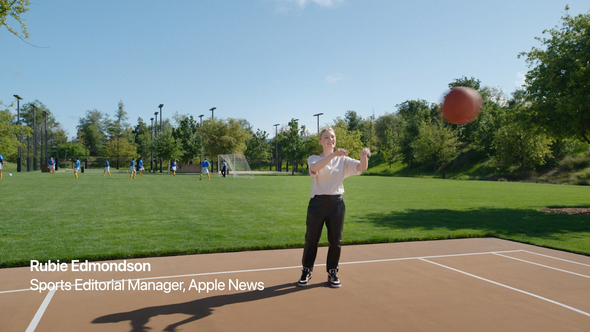 basketball court outdoor action