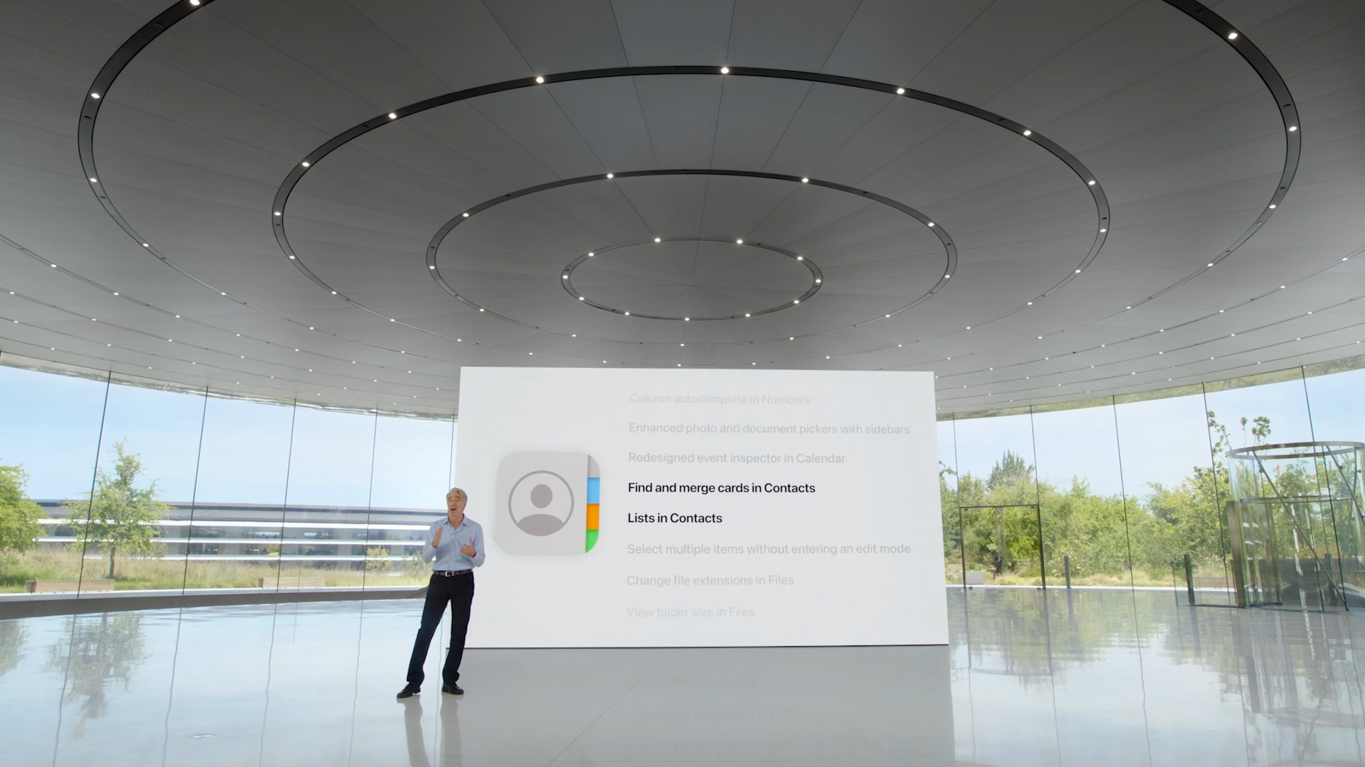 contacts merge presentation