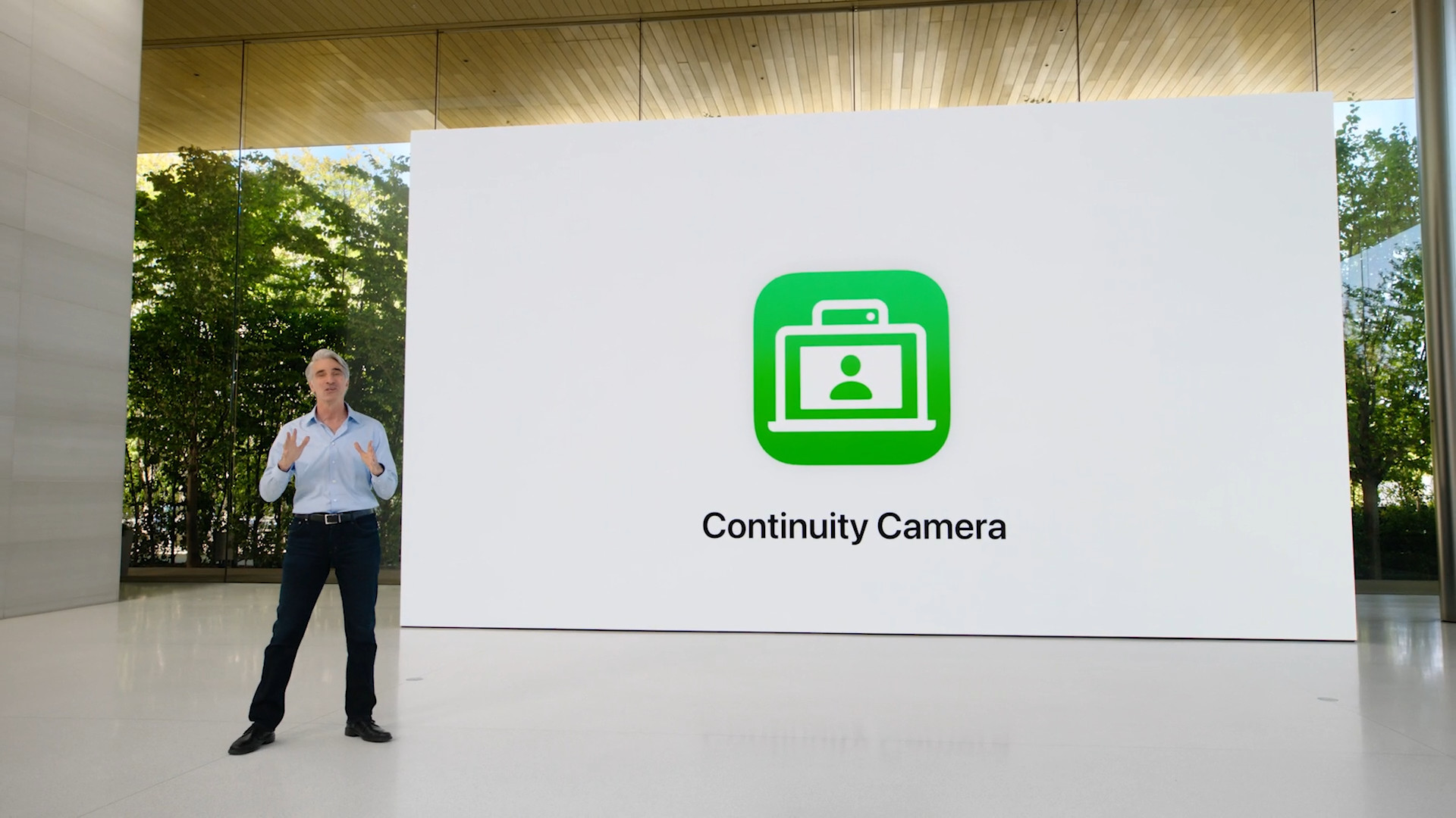 continuity camera presentation