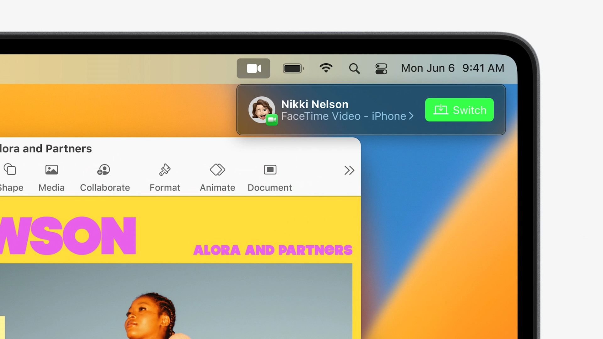 facetime notification on mac