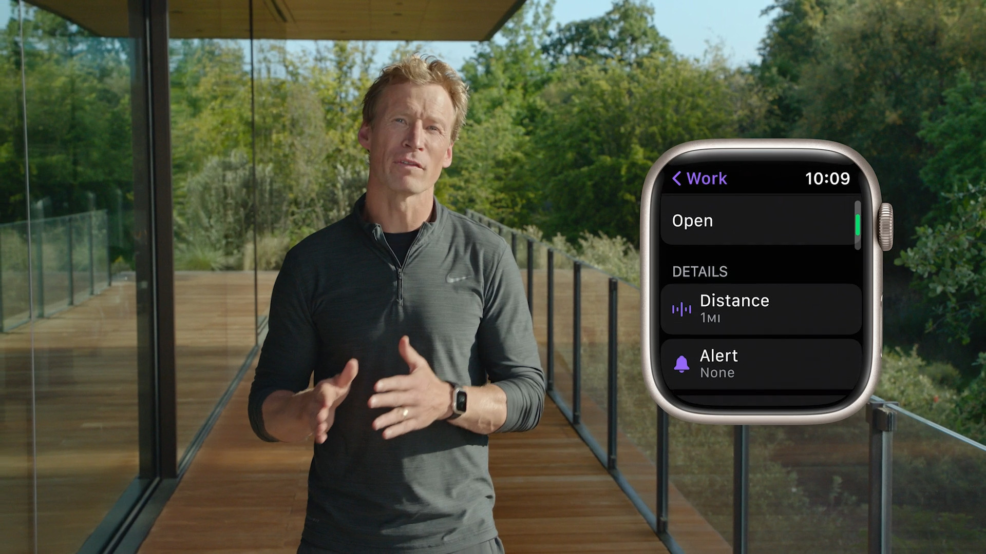 fitness tracker distance details