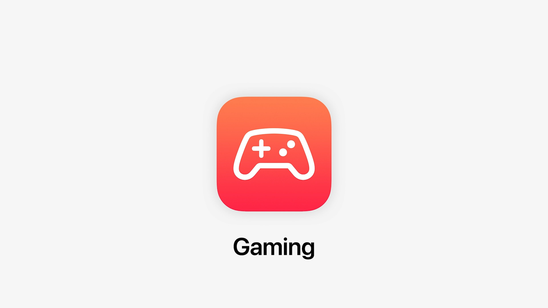 gaming icon on gradient background