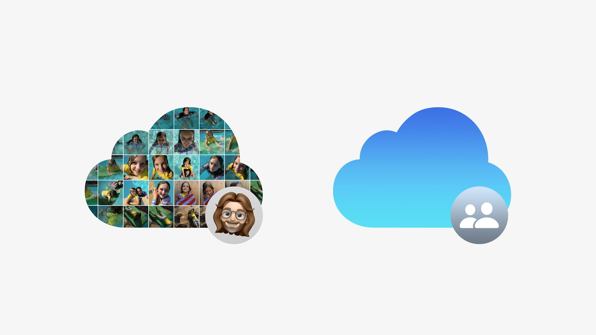 icloud photo sharing icons