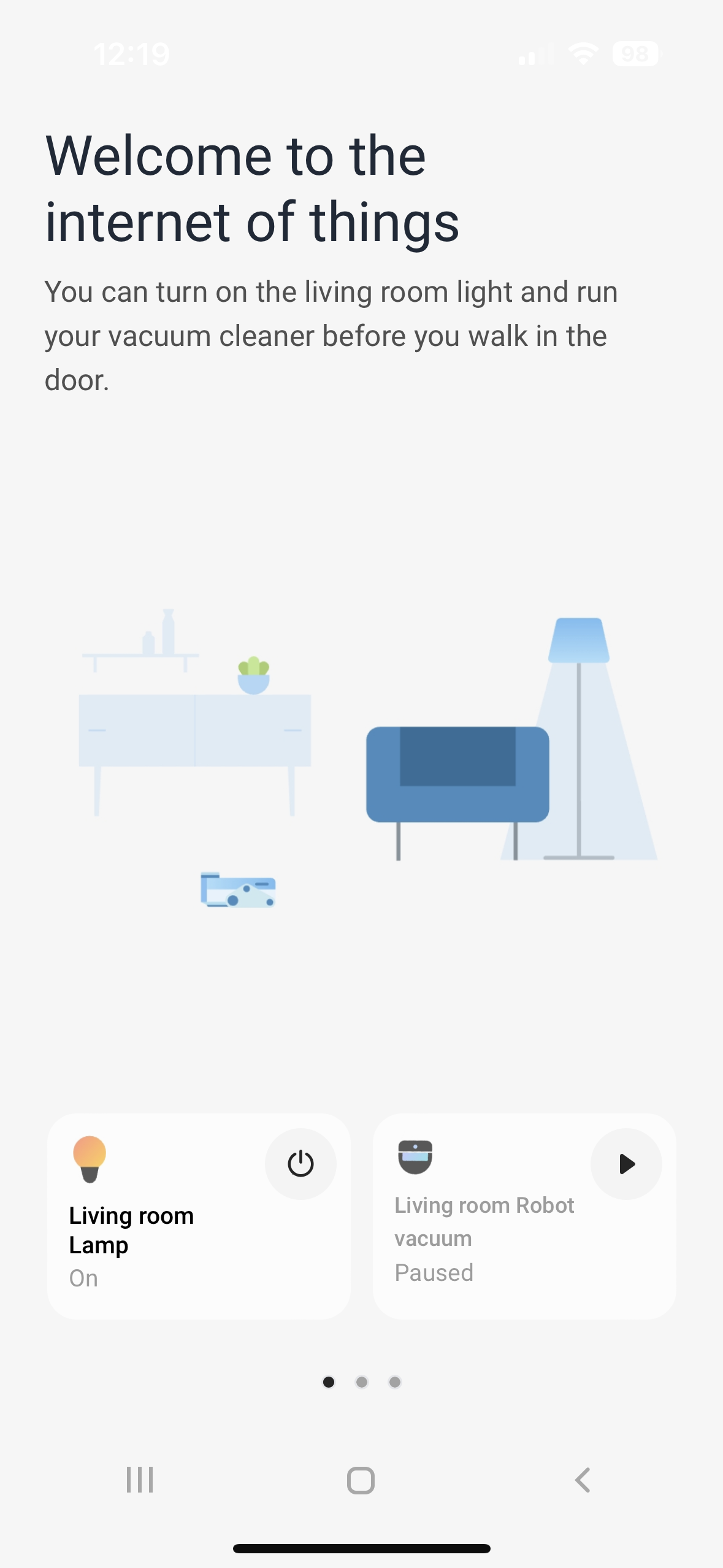 internet of things dashboard