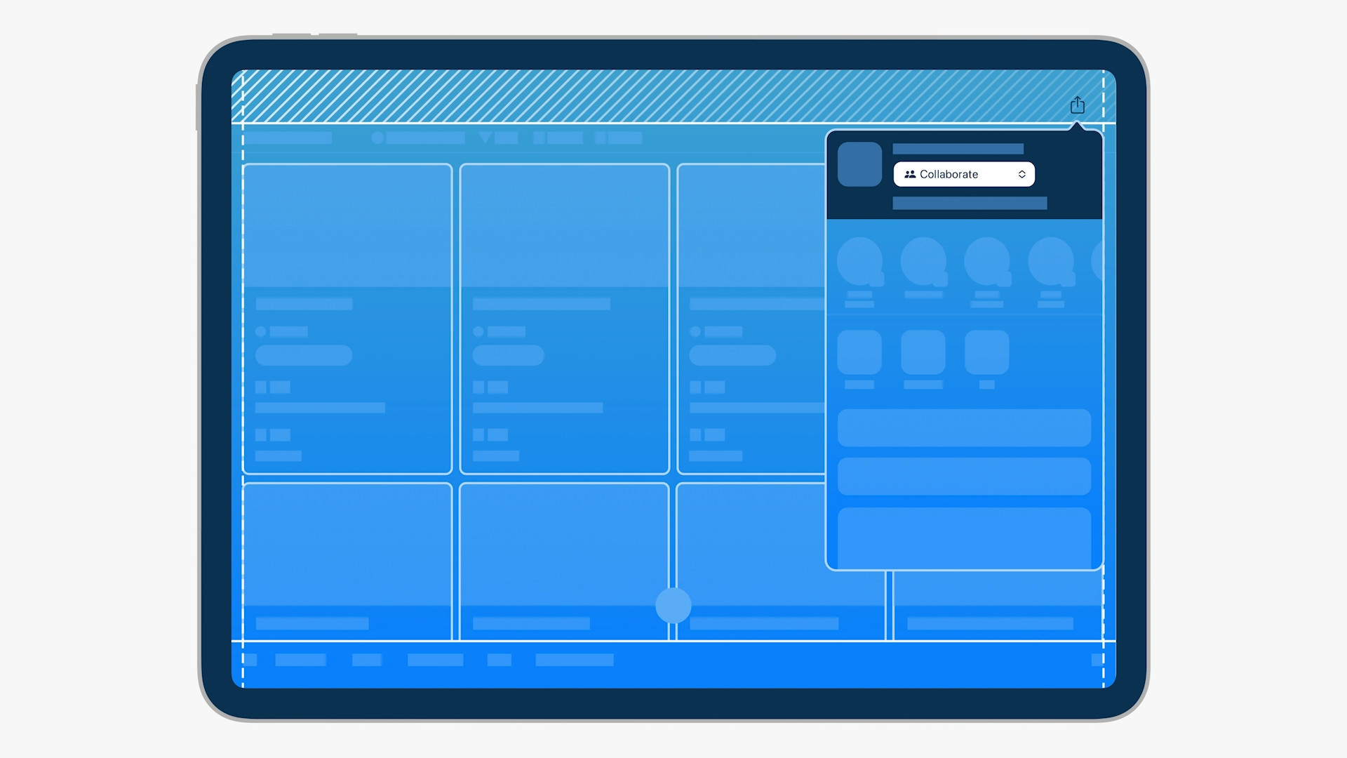 ipad collaboration interface