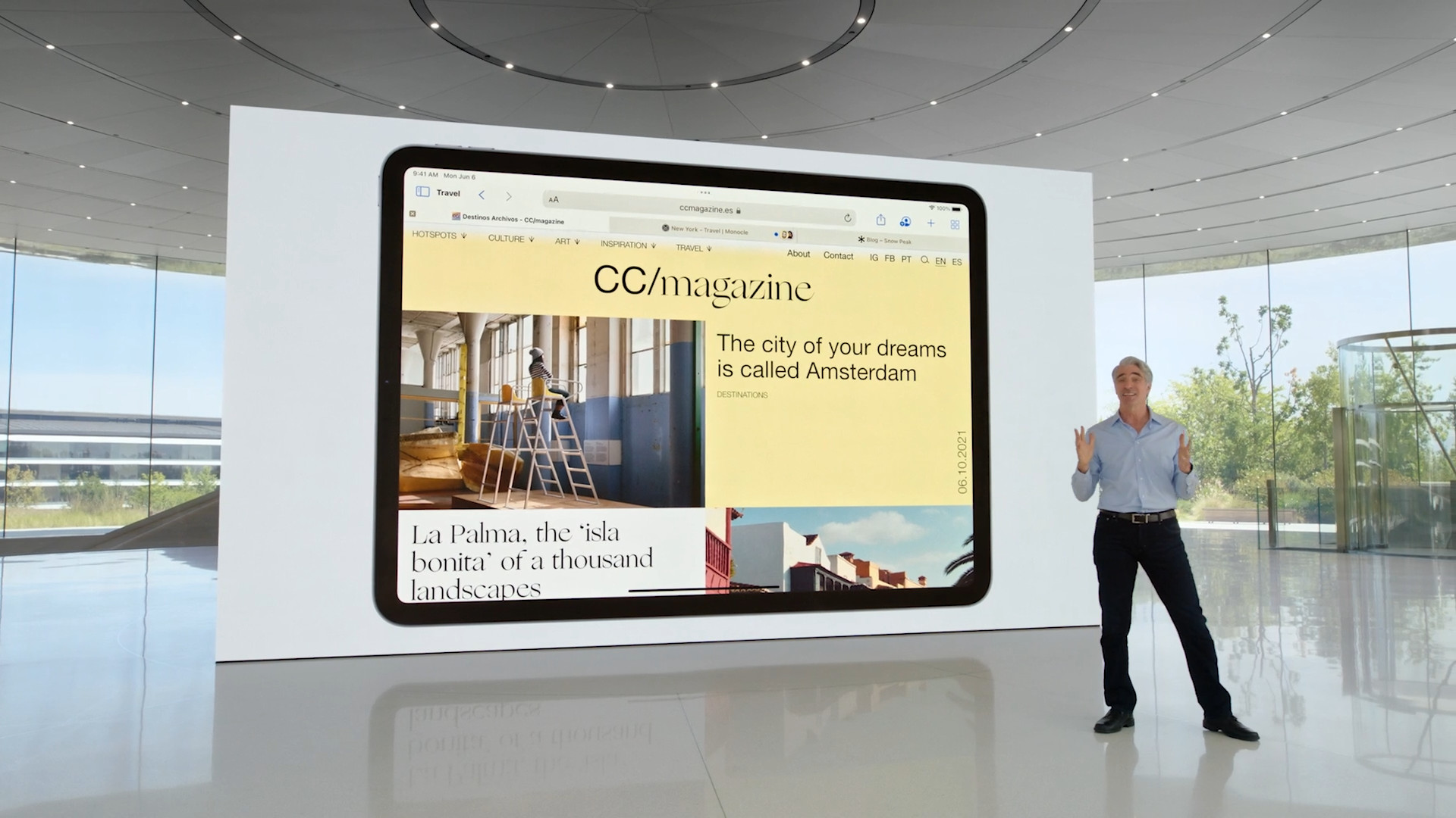 ipad web browsing