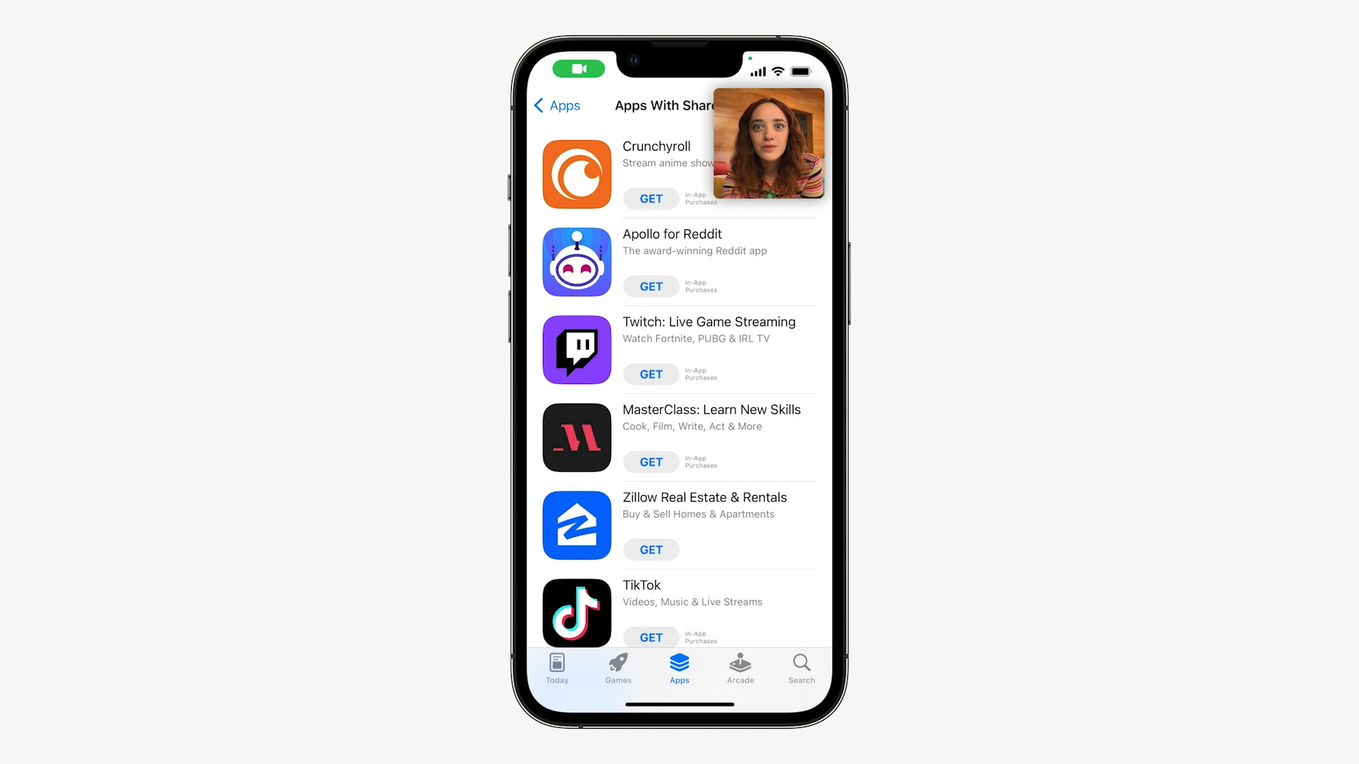 iphone app store shareplay