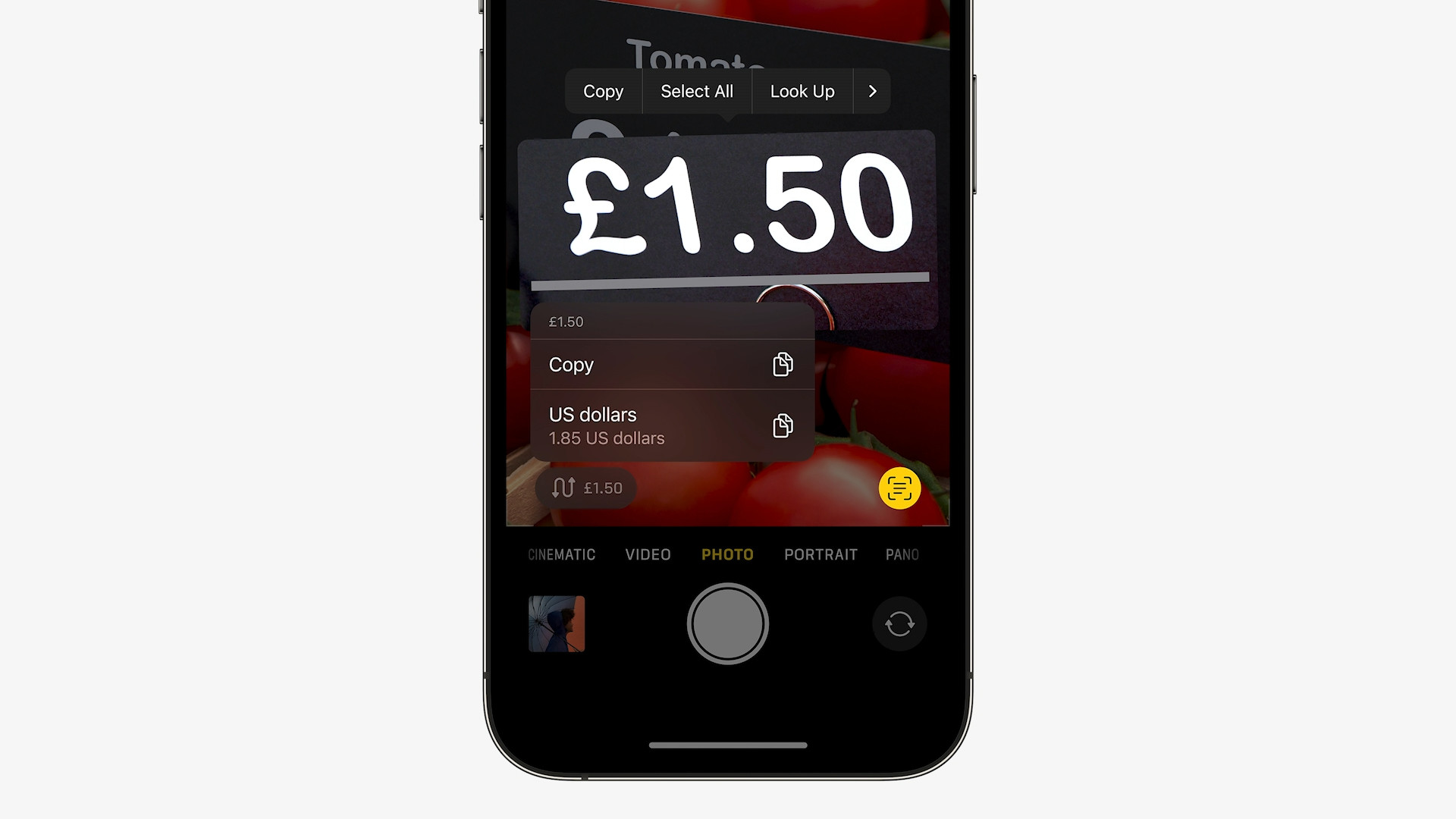 iphone camera price conversion