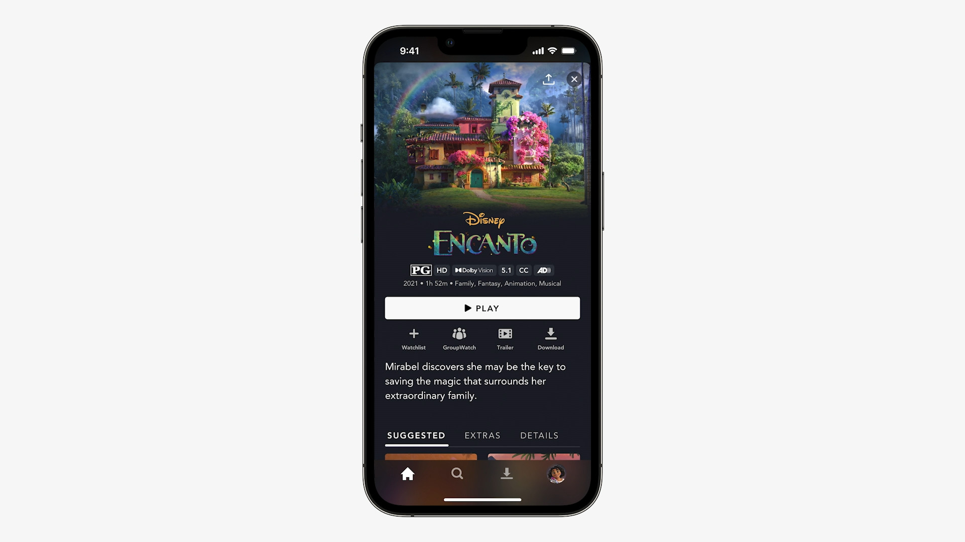 iphone encanto movie display