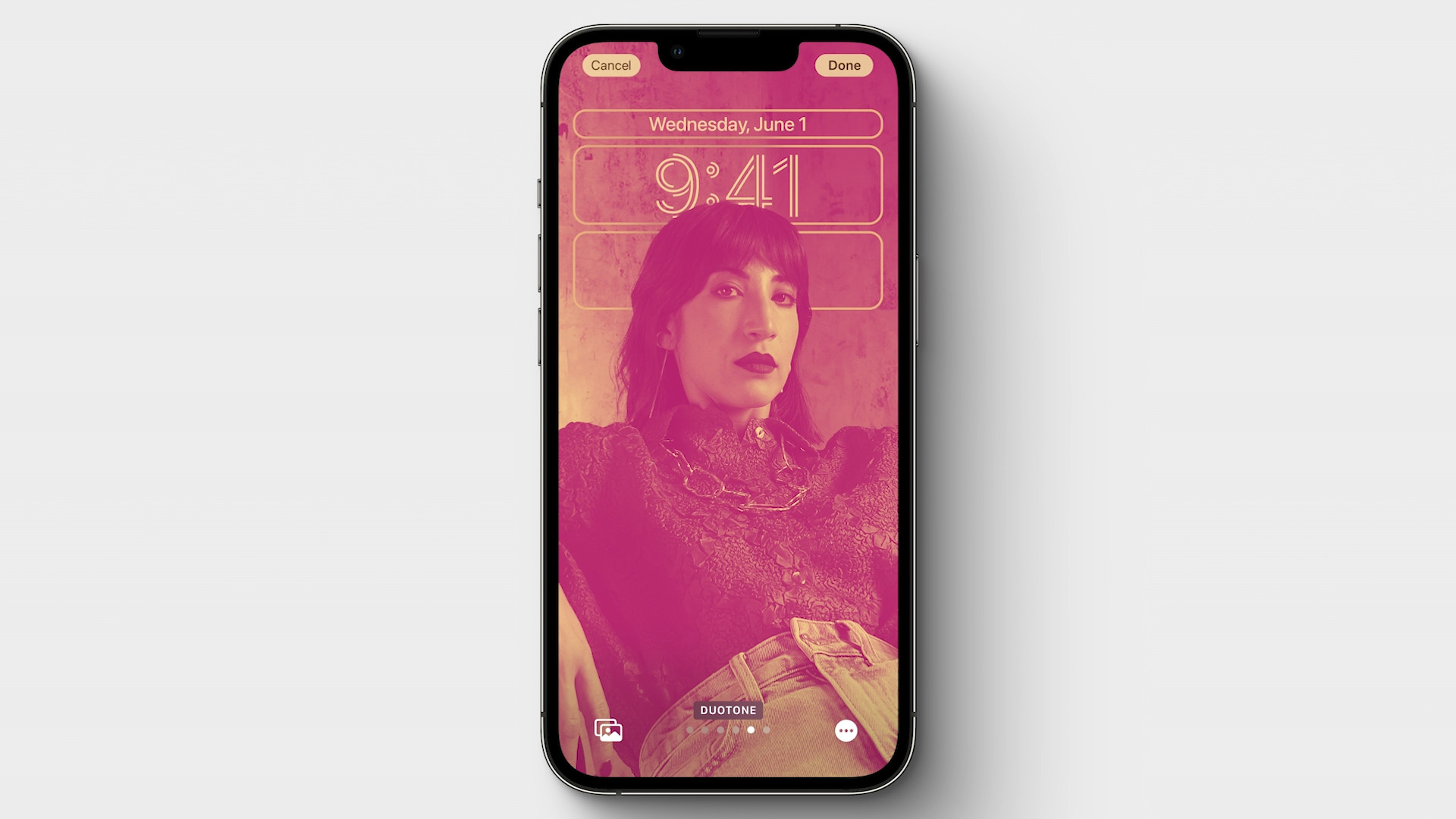 iphone lockscreen pink