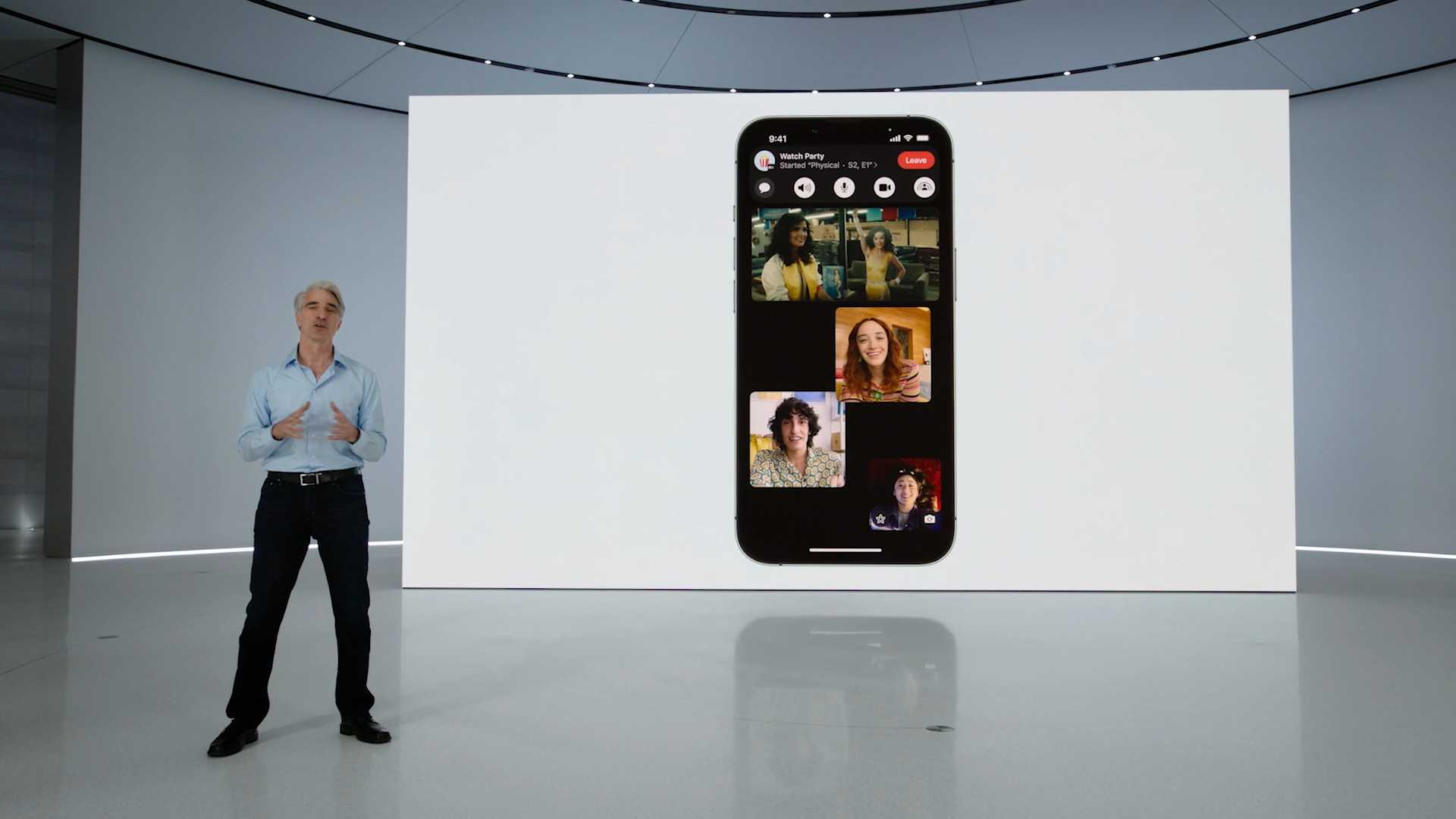 iphone video call presentation