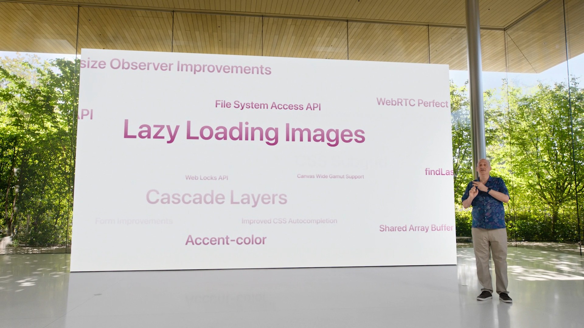 lazy loading images presentation