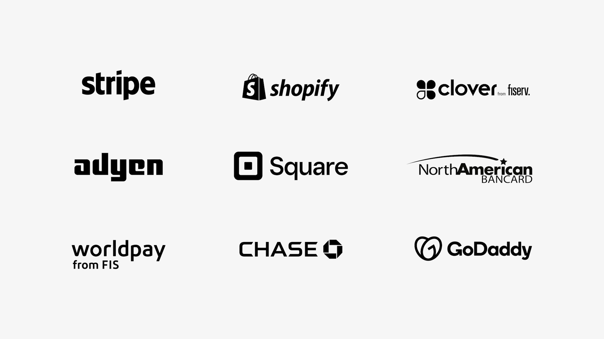 logos payment platforms