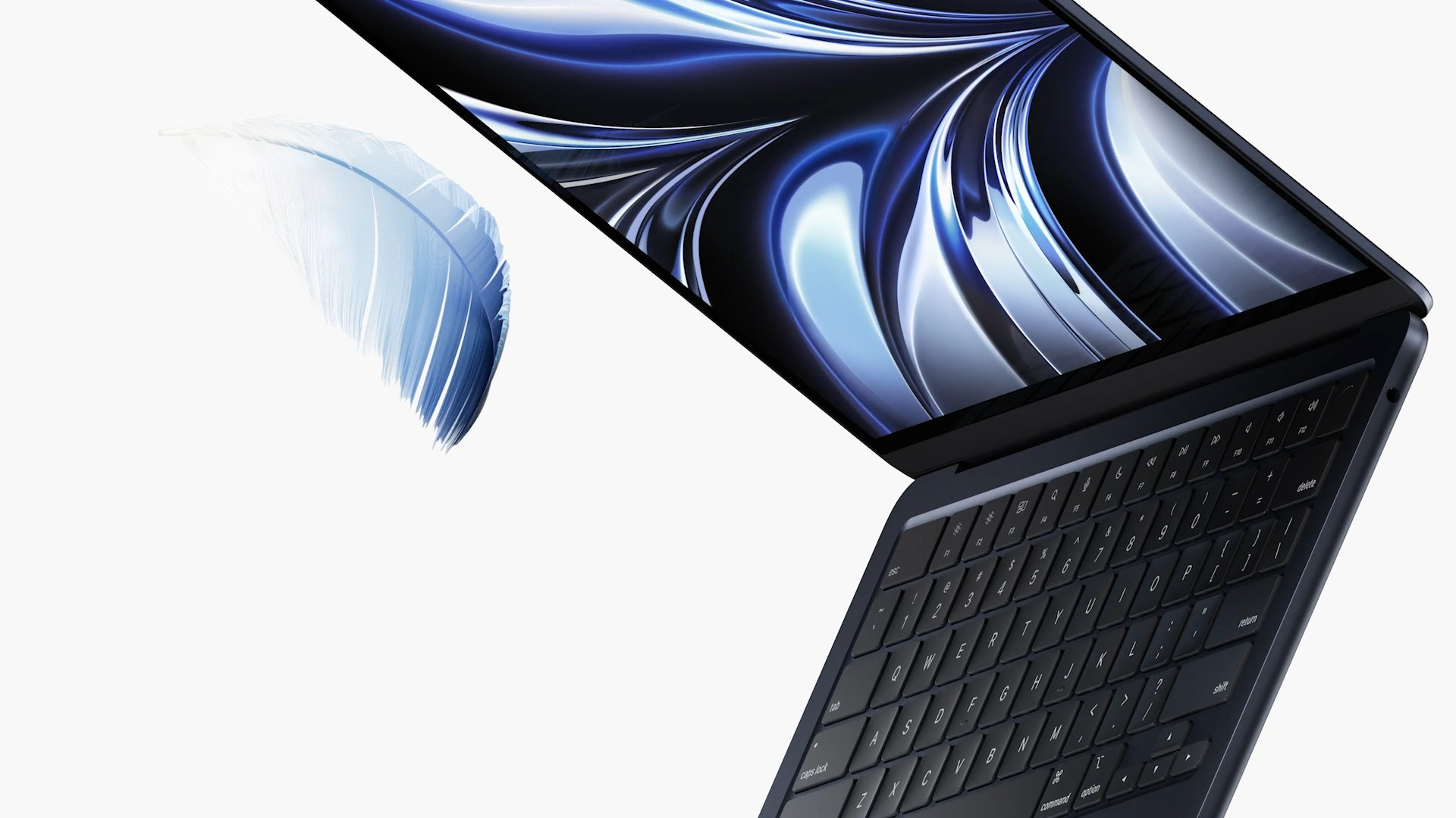 macbook air open view