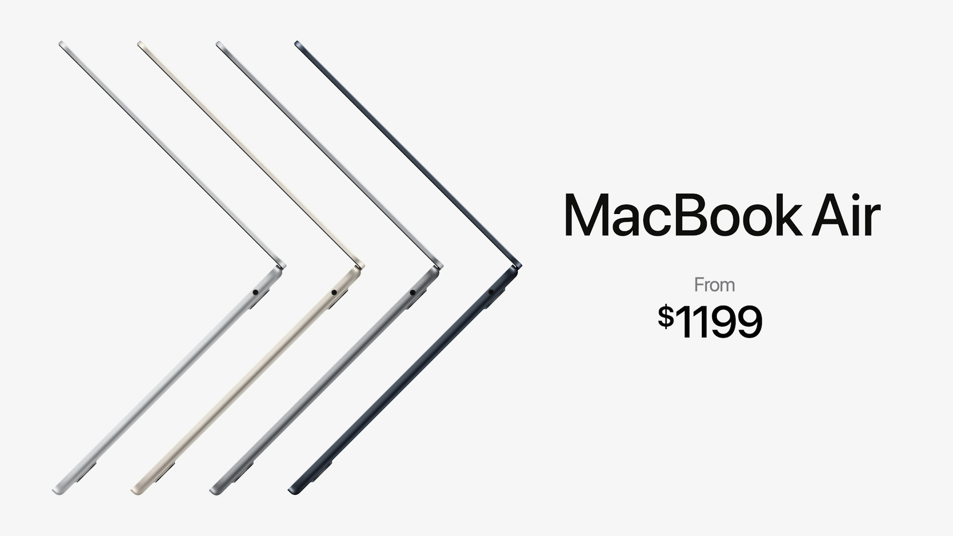 macbook air price 1199
