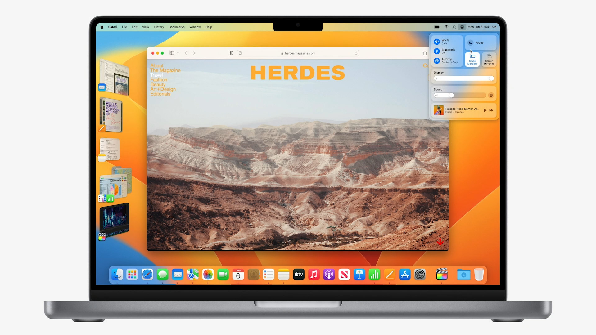 macbook browser view