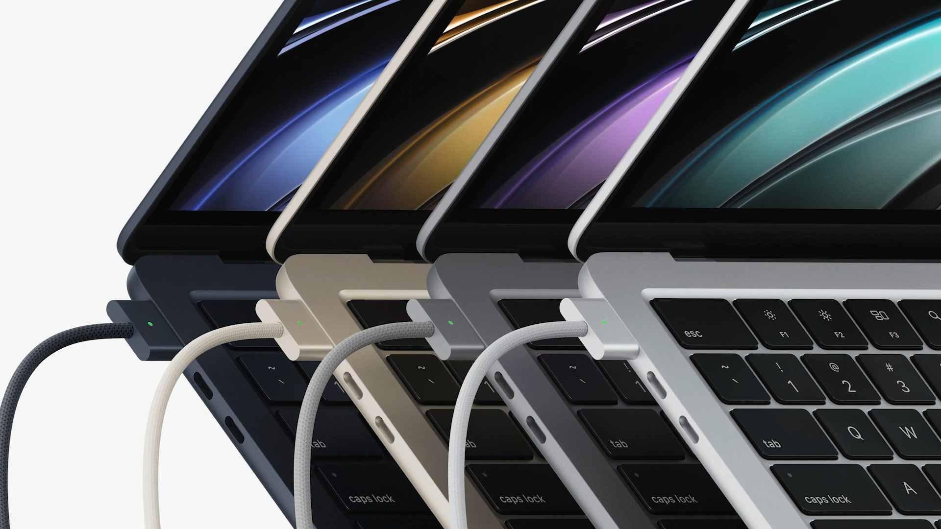 macbook pro color options charging