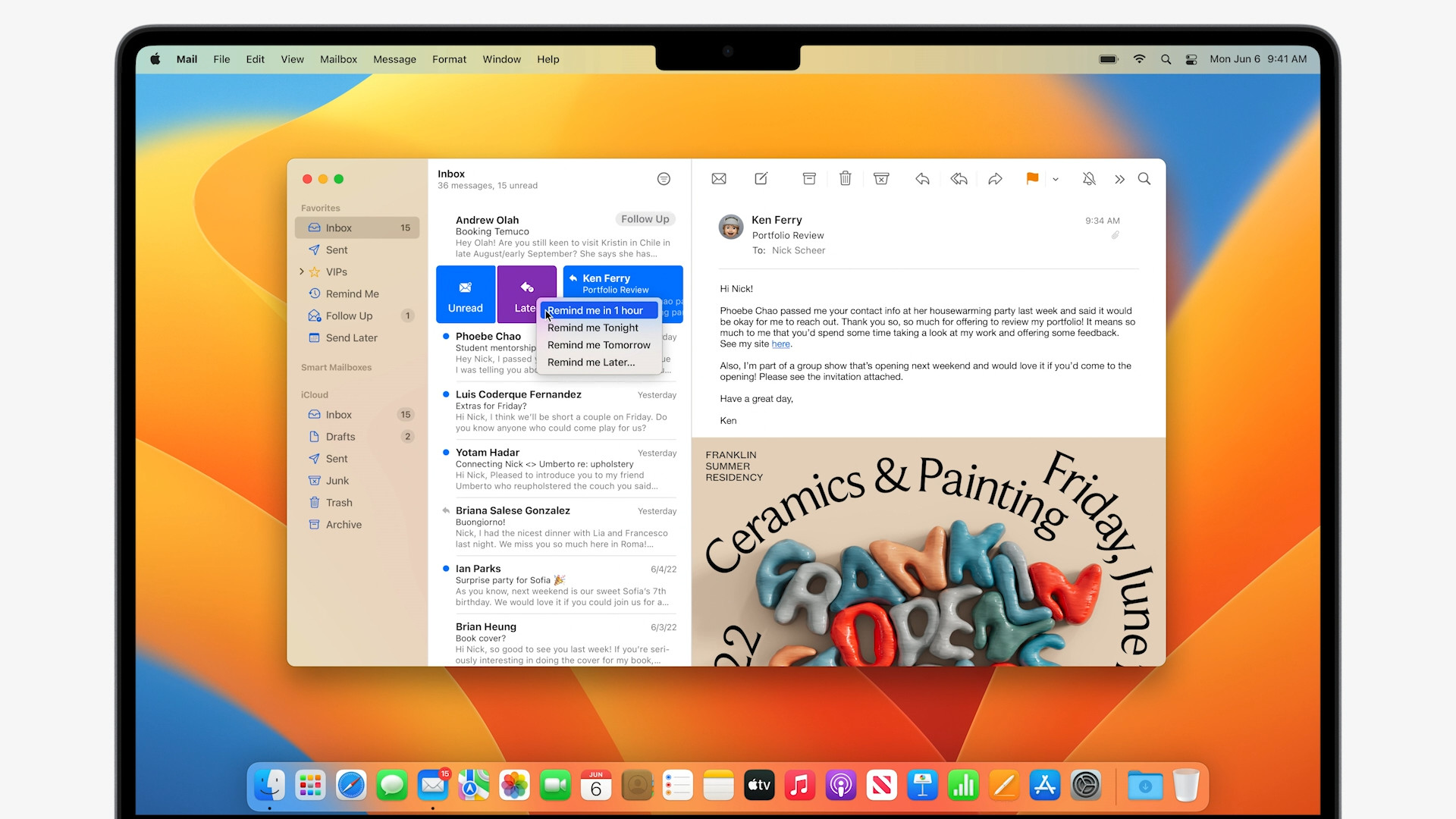 macos mail follow up feature