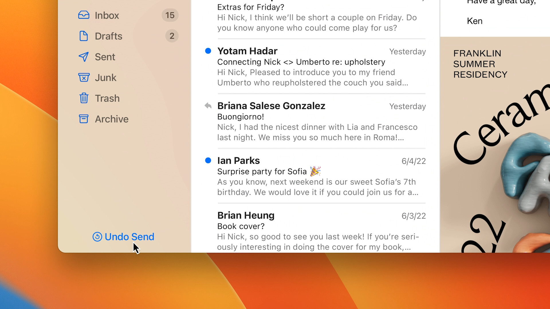 macos mail undo send
