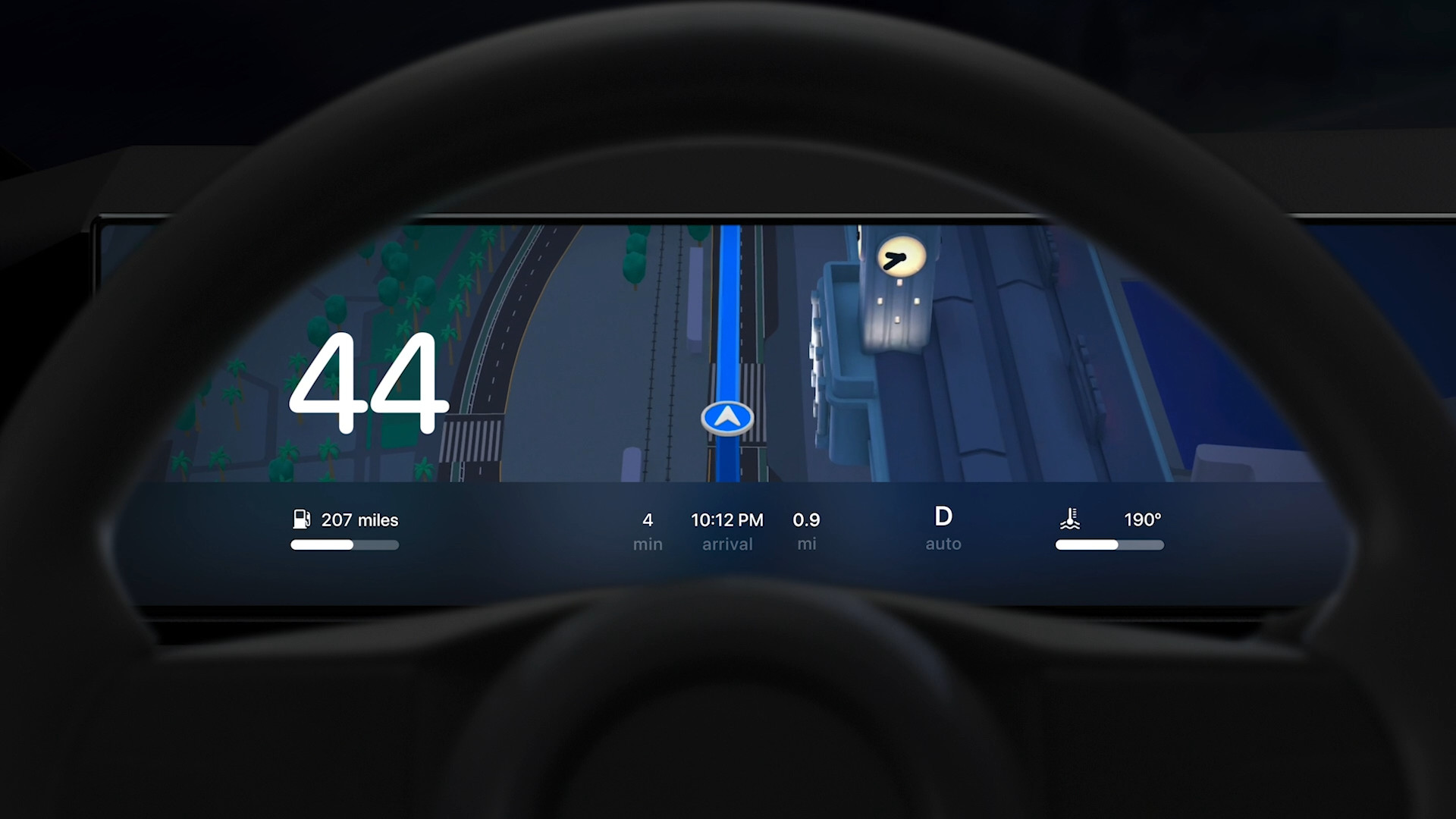 navigation dashboard view