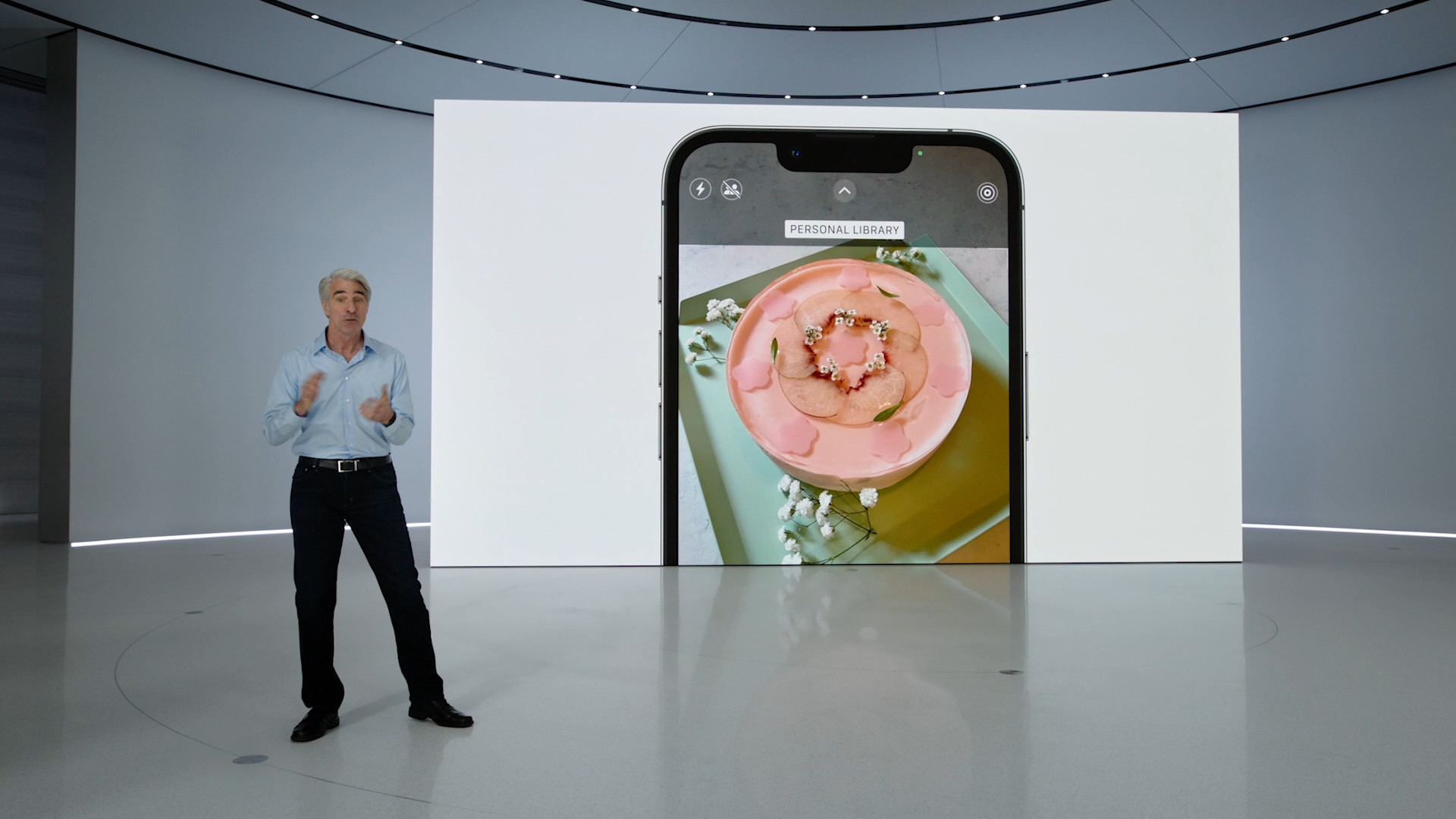 photo presentation with flower