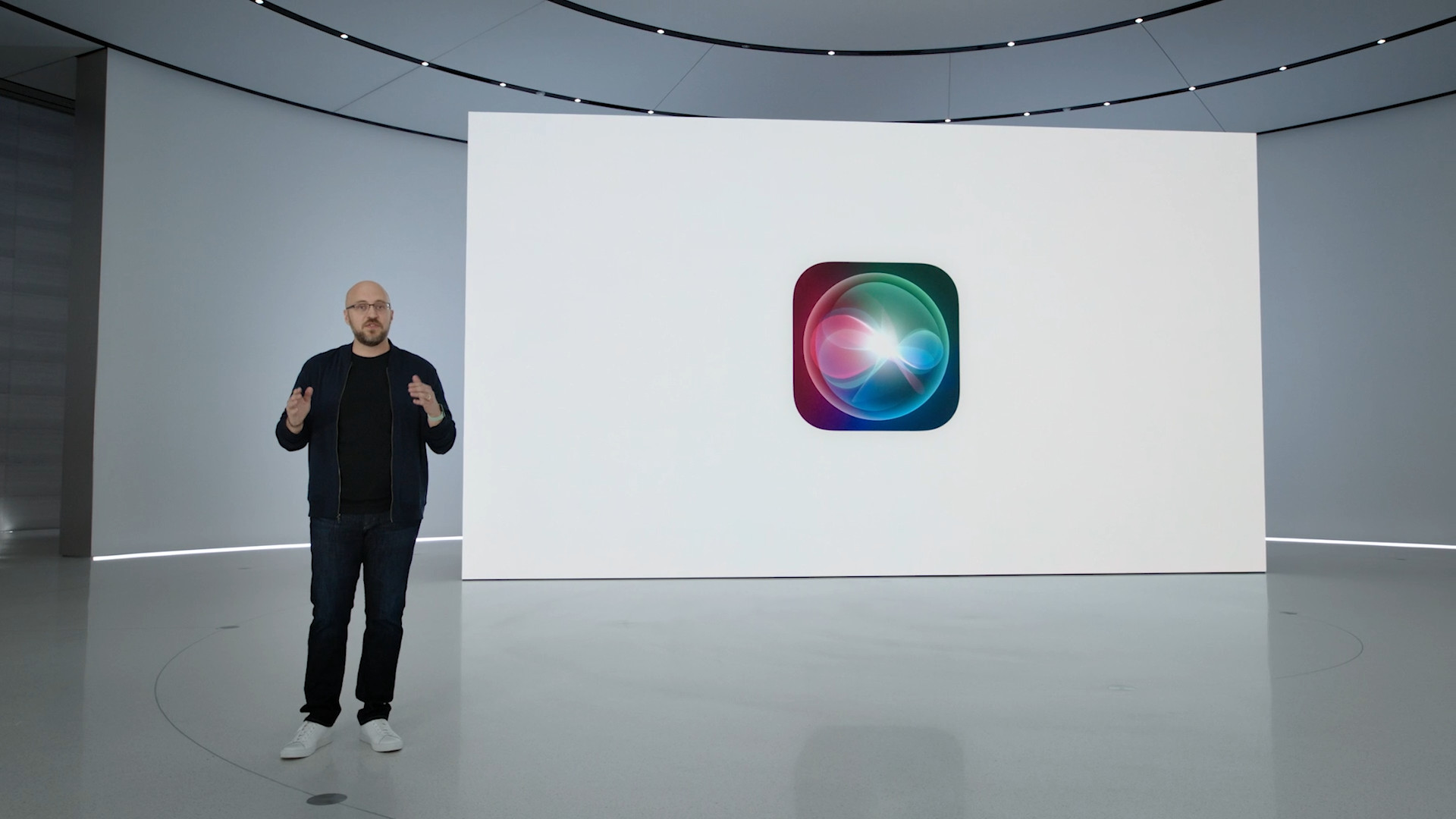 presentation siri icon