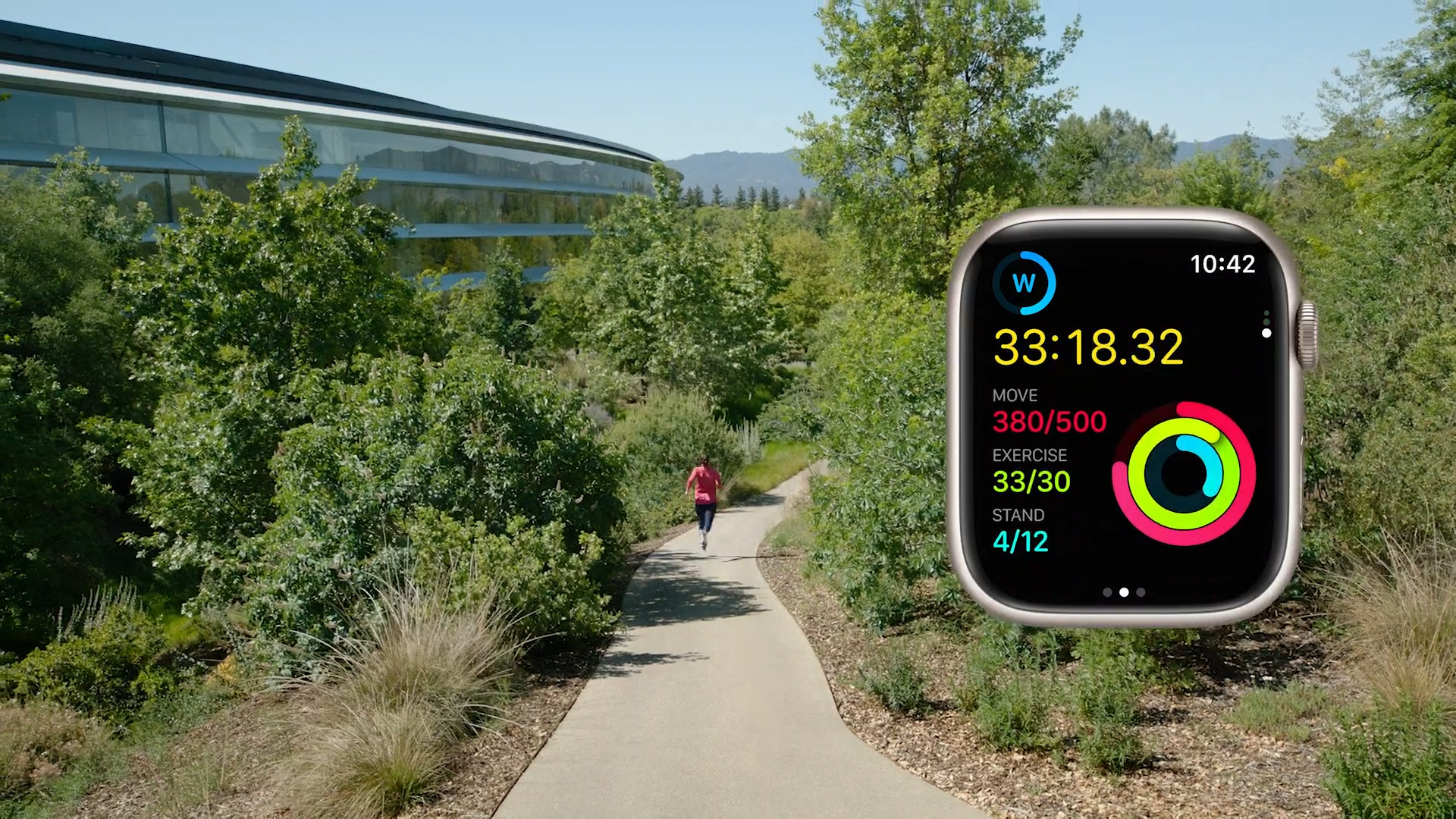 runner path exercise rings