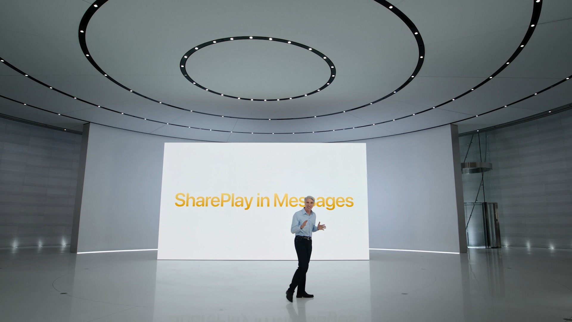 shareplay in messages presentation