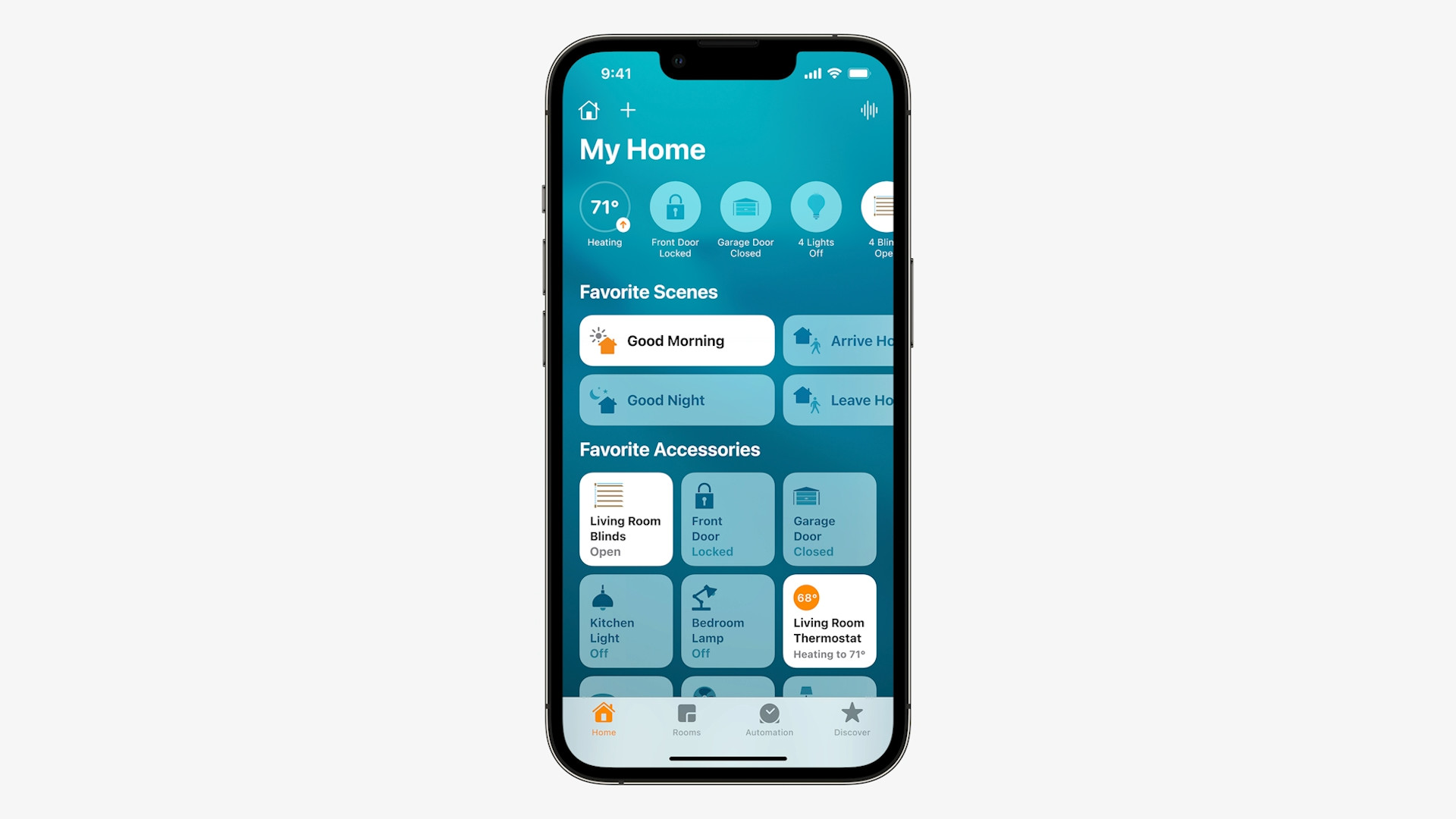 smartphone home app