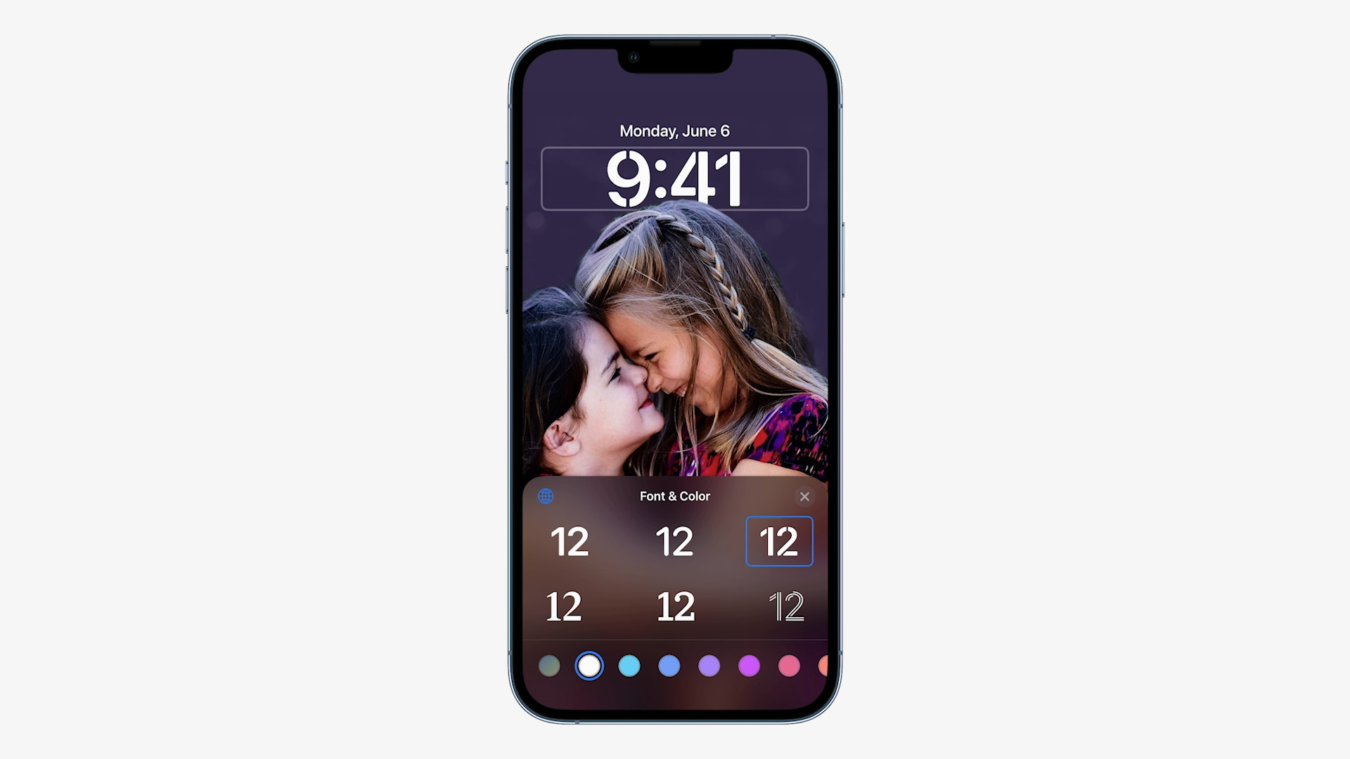 smartphone lock screen customization